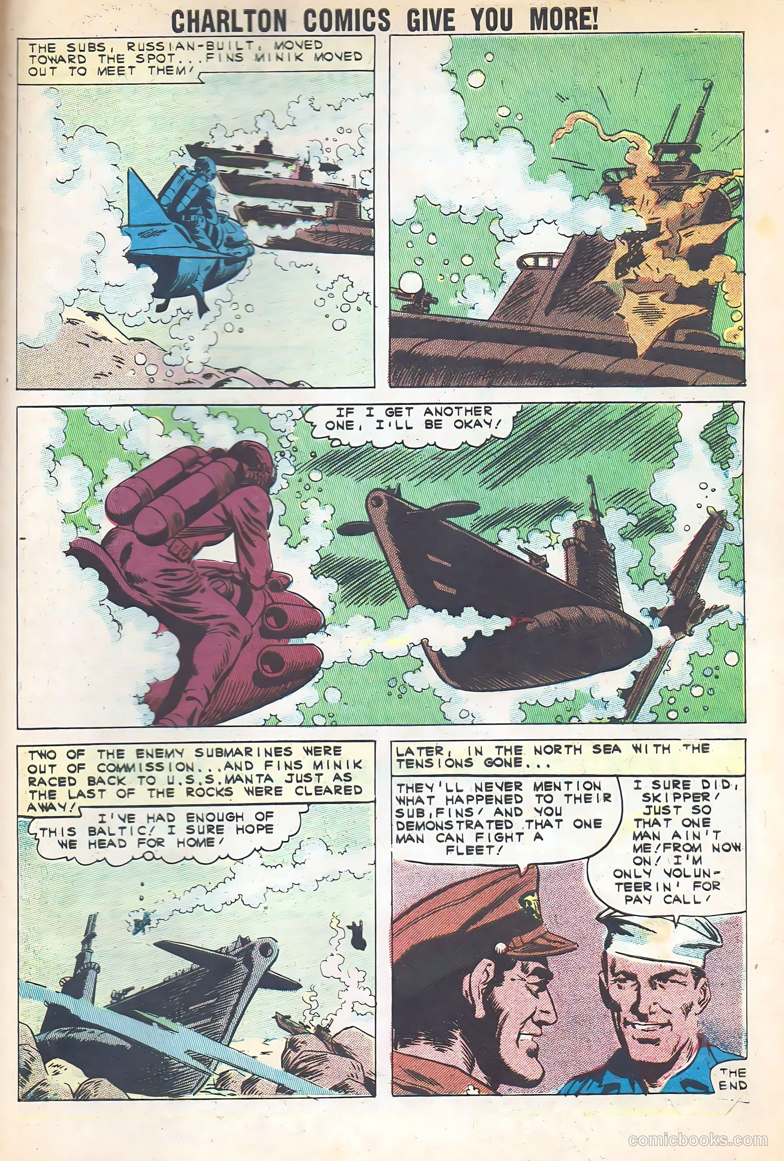 Submarine Attack #29 (1961) — page 33 of 36