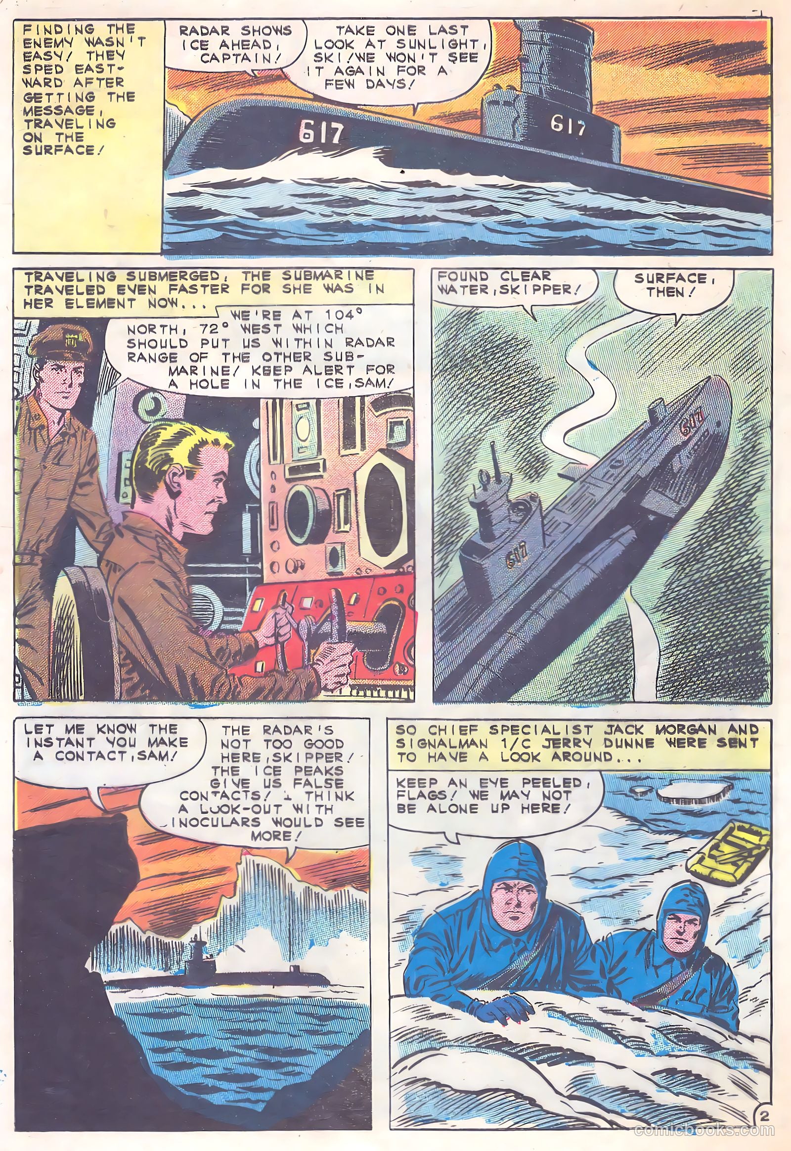 Submarine Attack #30 (1961) — page 4 of 36