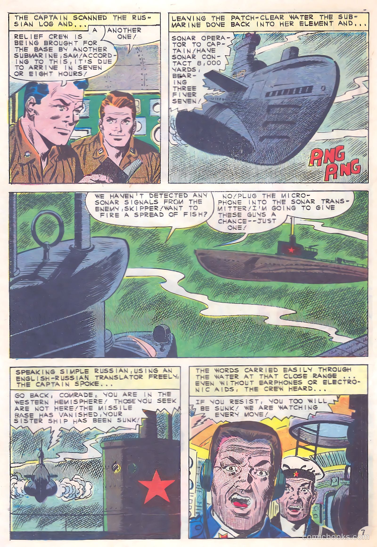 Submarine Attack #30 (1961) — page 10 of 36