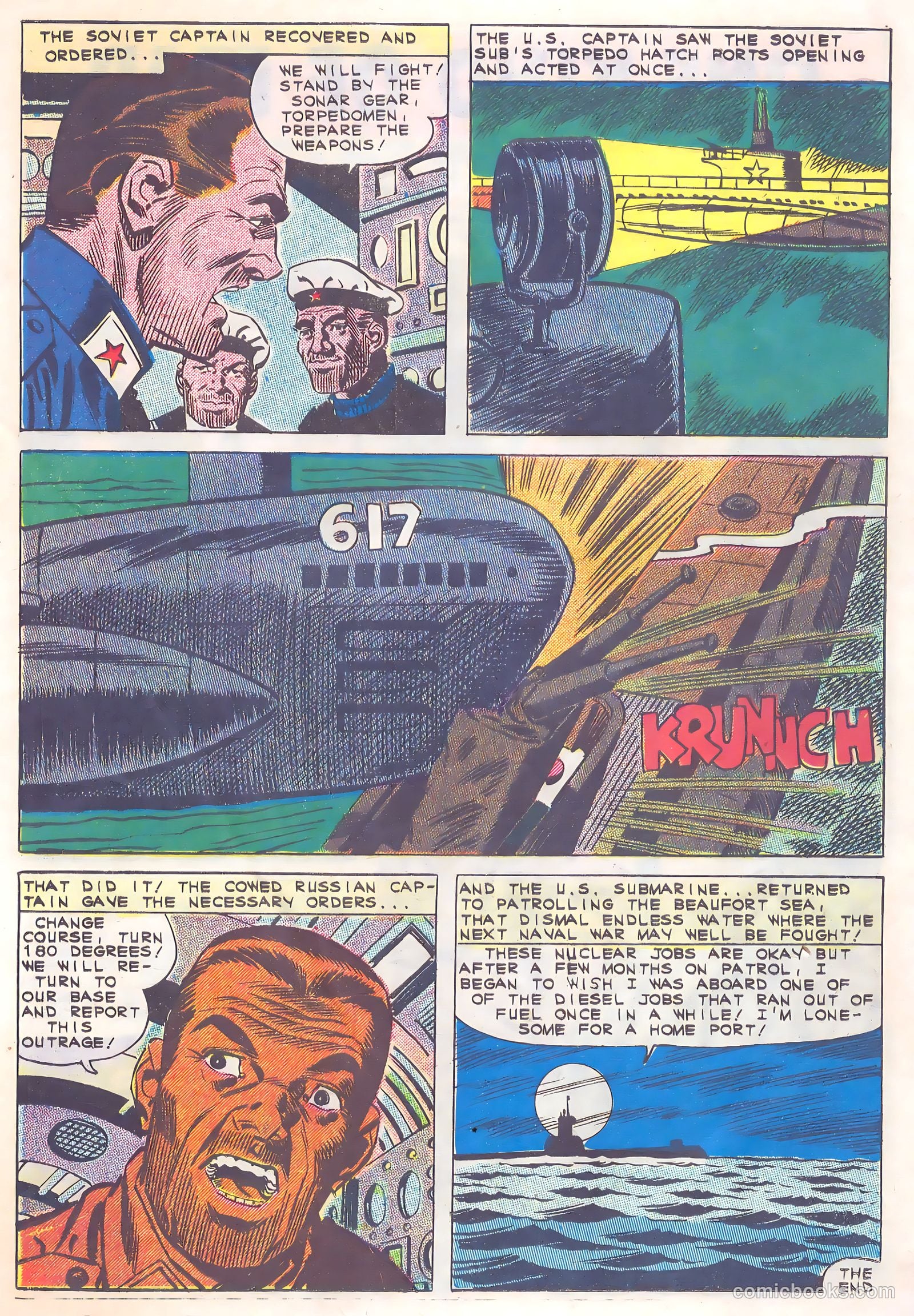 Submarine Attack #30 (1961) — page 11 of 36