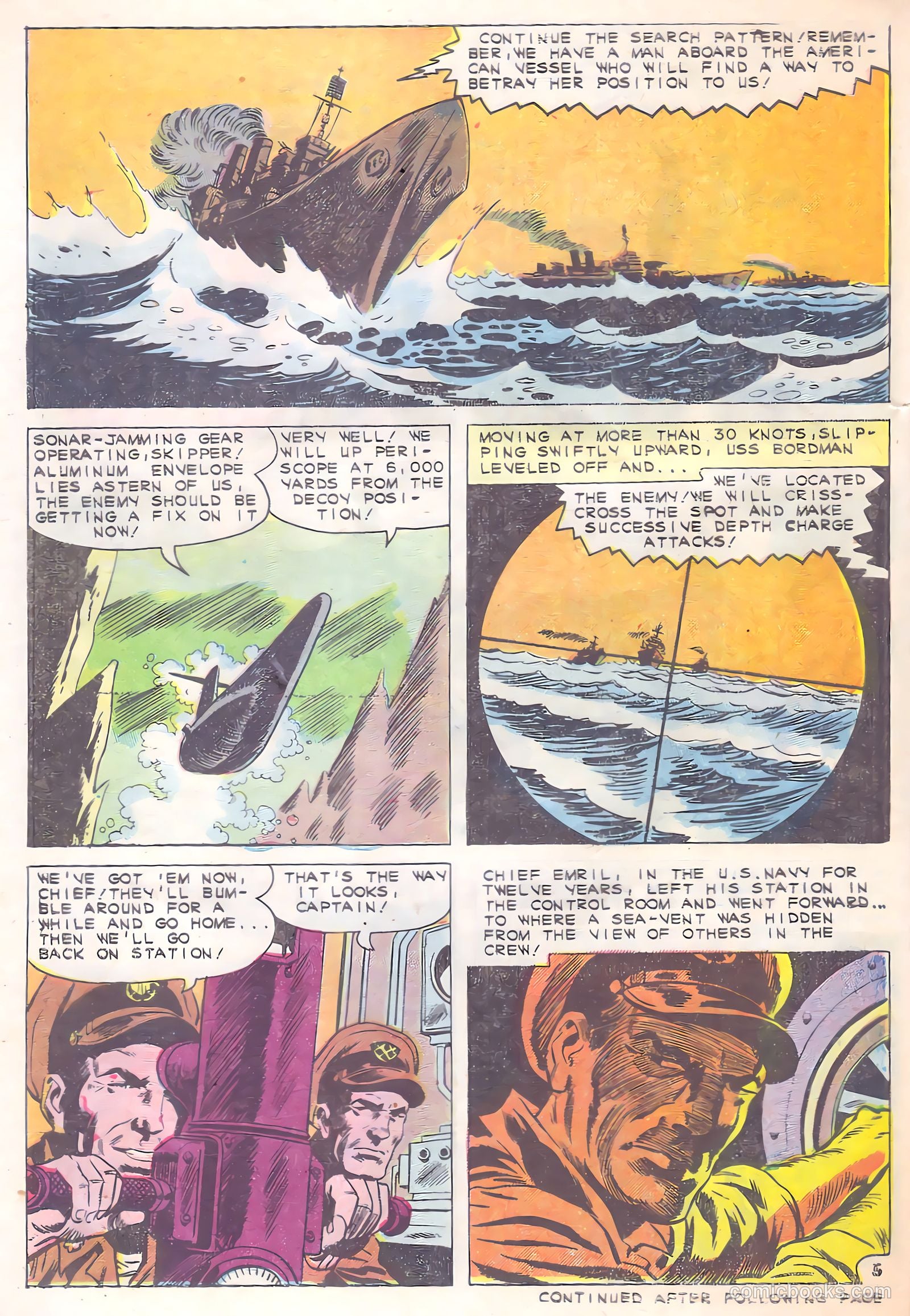Submarine Attack #30 (1961) — page 30 of 36