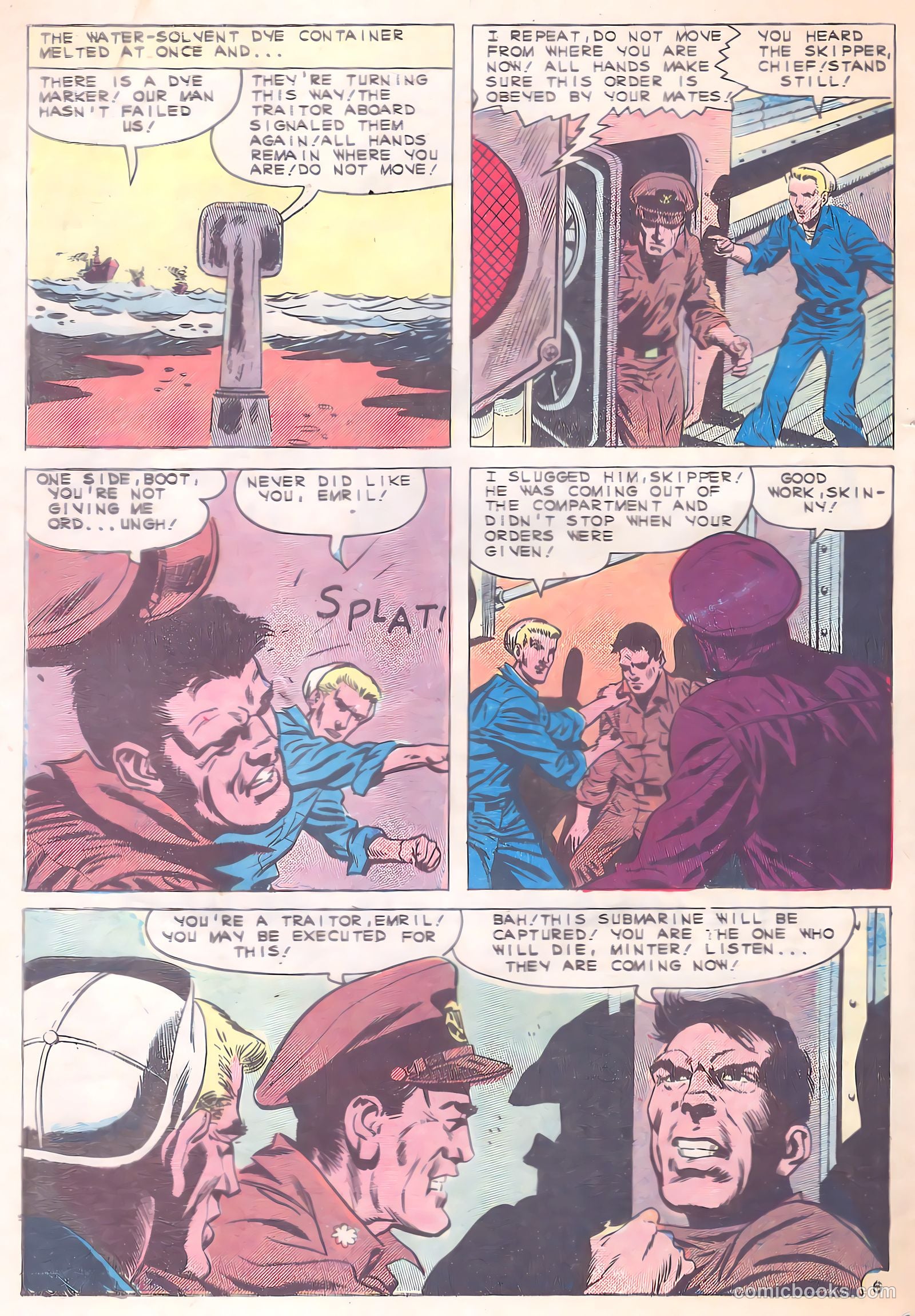 Submarine Attack #30 (1961) — page 32 of 36