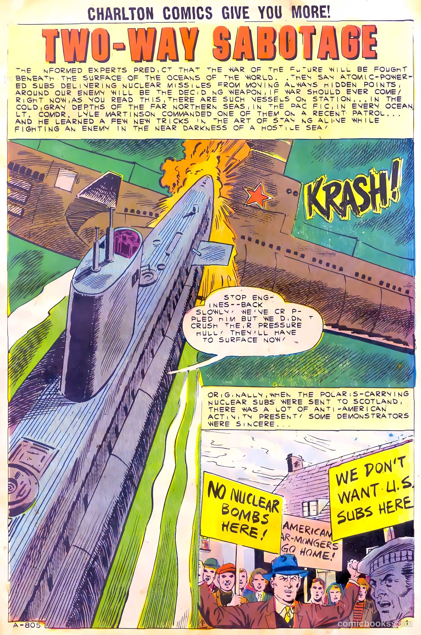 Submarine Attack #31 (1961) — page 3 of 36