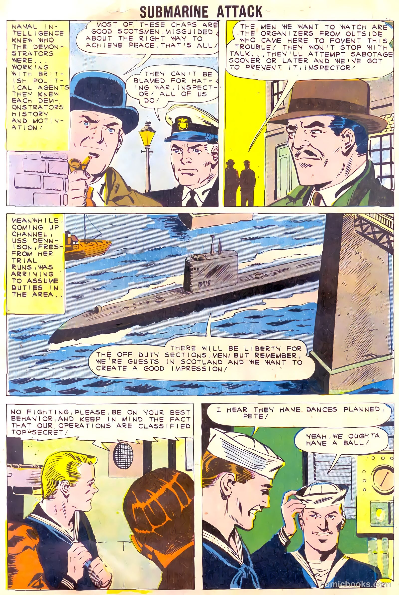 Submarine Attack #31 (1961) — page 4 of 36