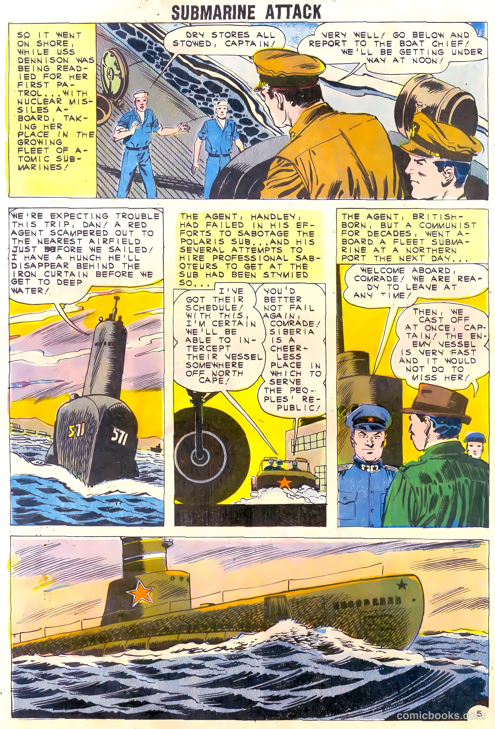 Submarine Attack #31 (1961) — page 8 of 36