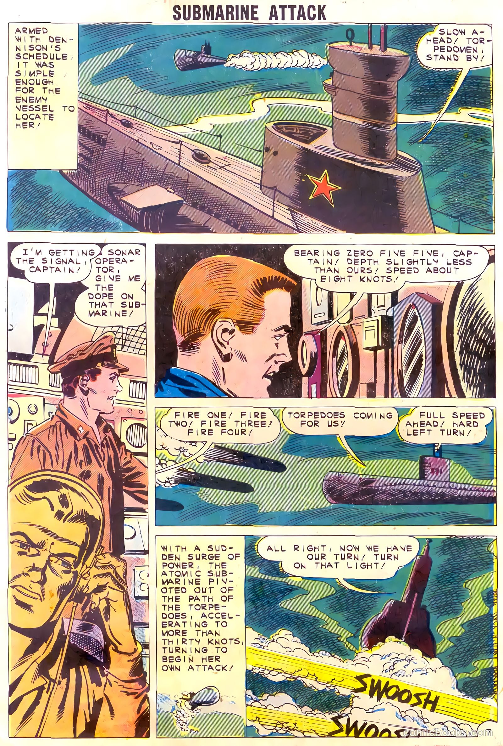 Submarine Attack #31 (1961) — page 10 of 36