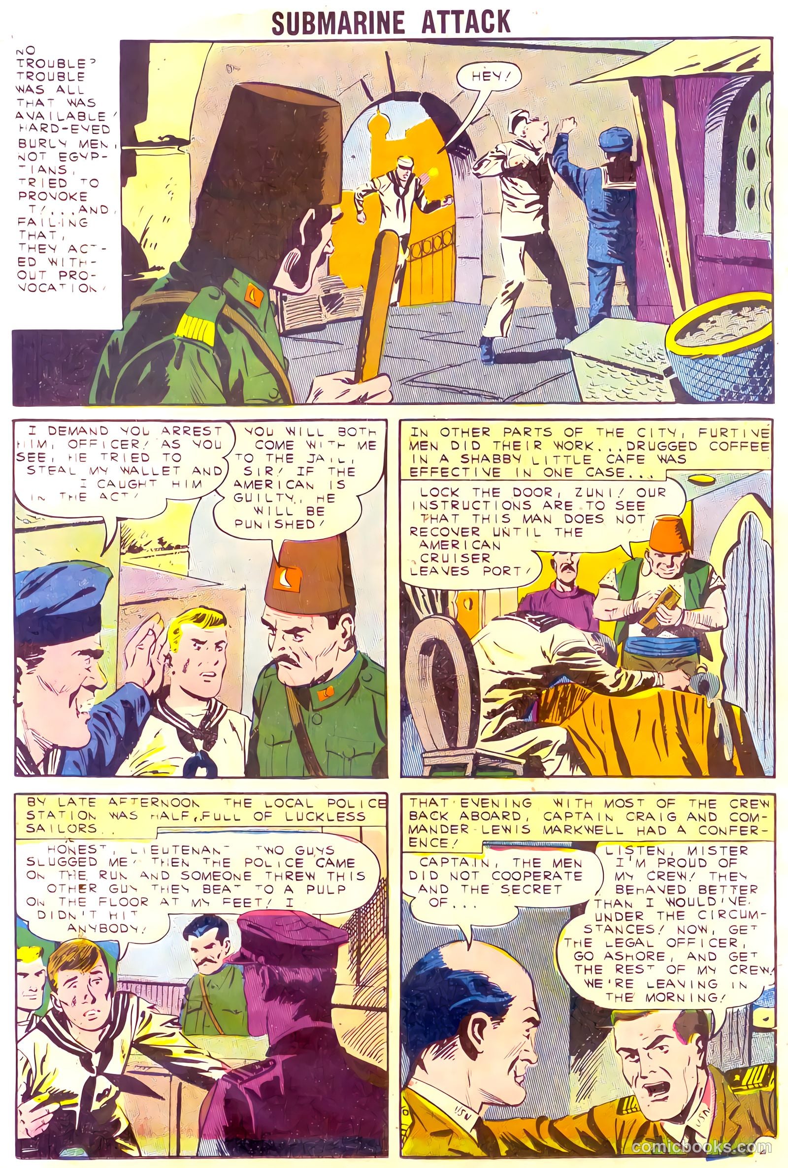 Submarine Attack #31 (1961) — page 16 of 36