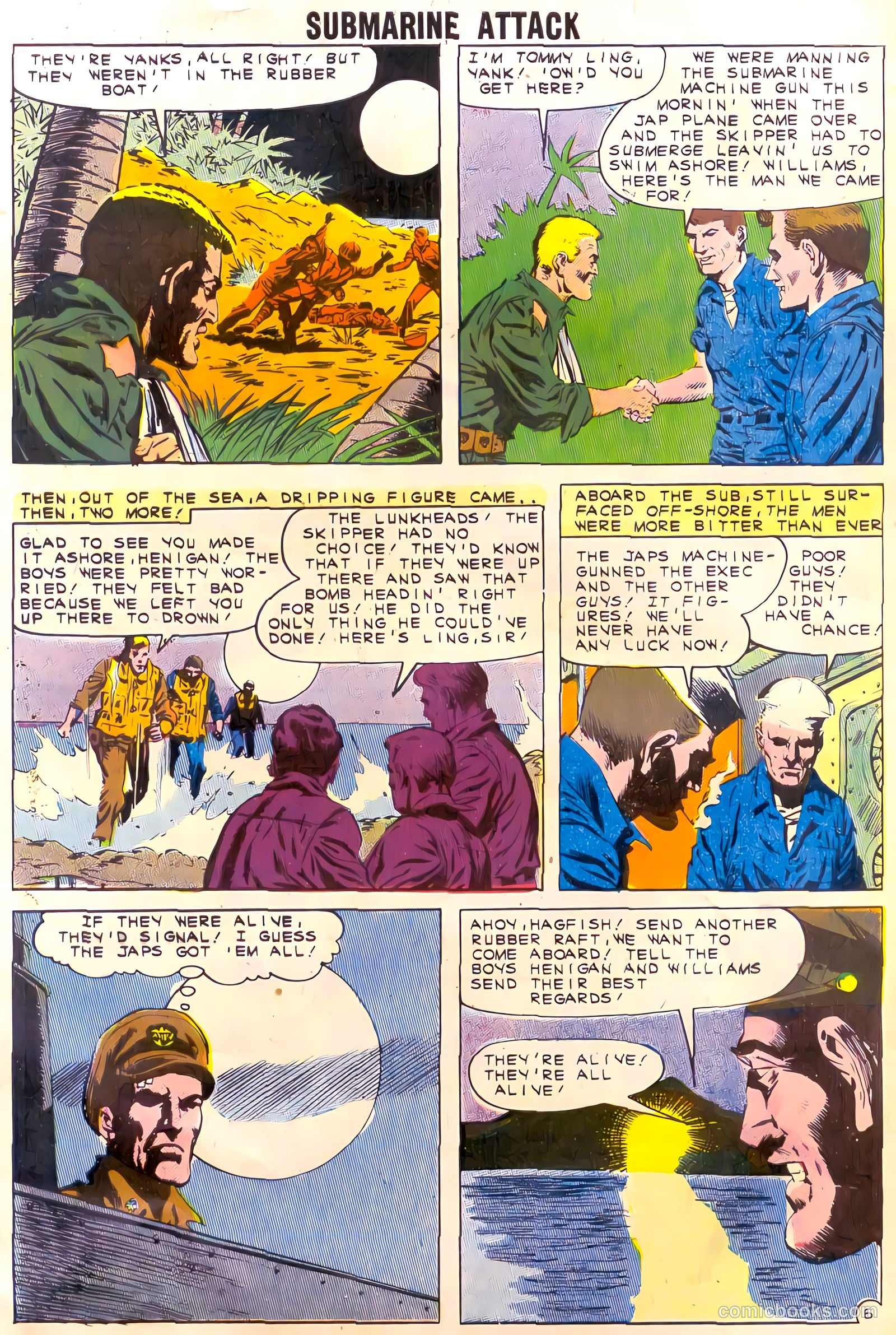 Submarine Attack #31 (1961) — page 32 of 36