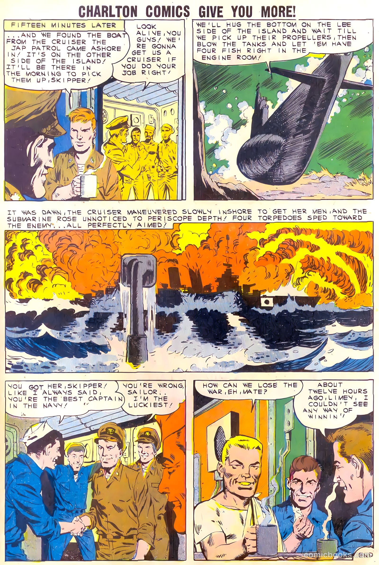 Submarine Attack #31 (1961) — page 33 of 36