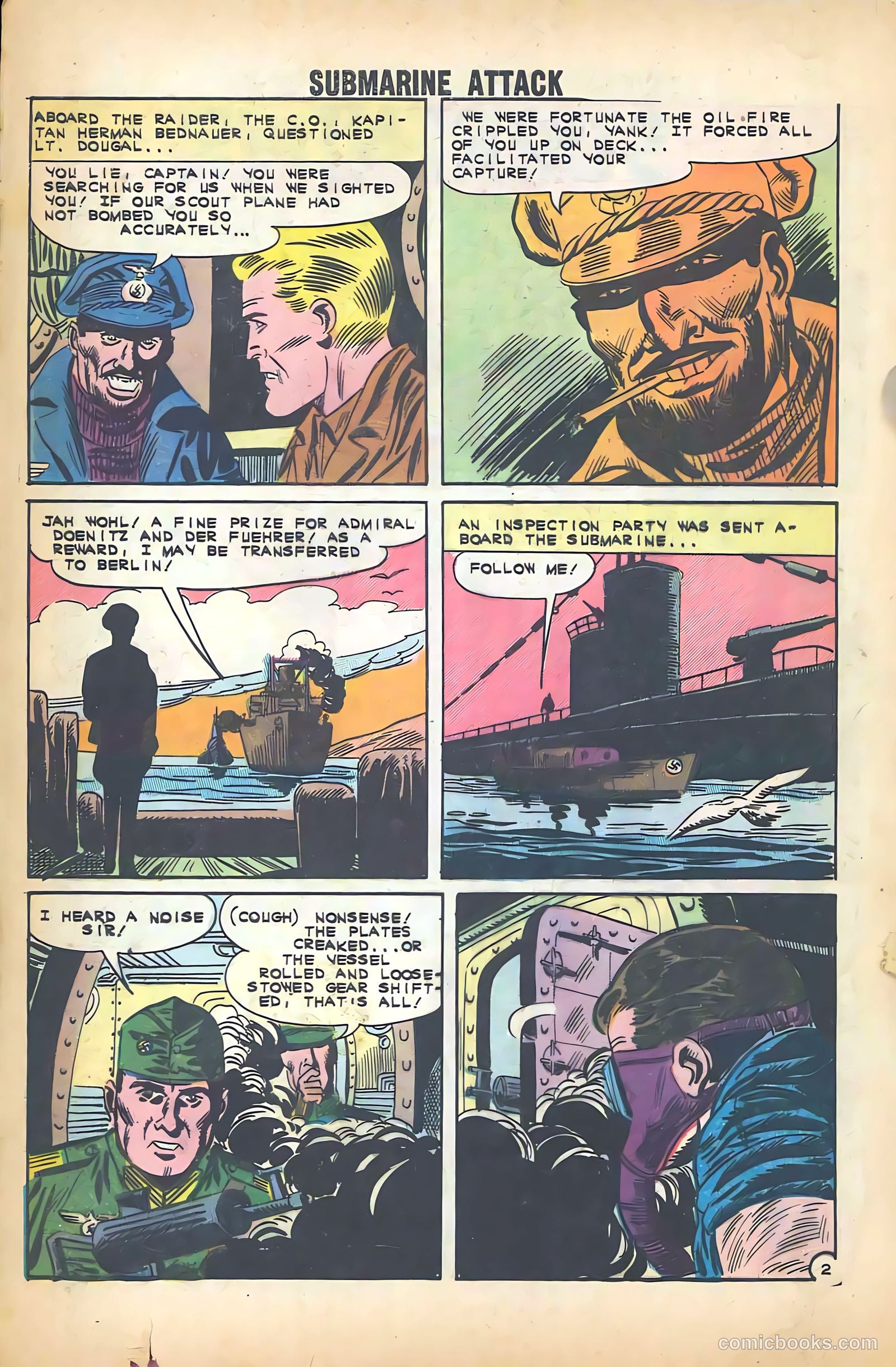Submarine Attack #33 (1962) — page 4 of 36