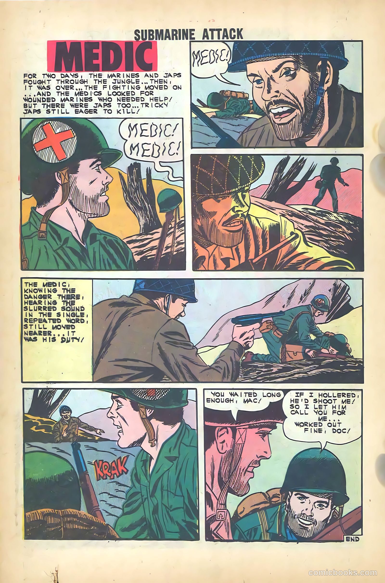 Submarine Attack #33 (1962) — page 12 of 36