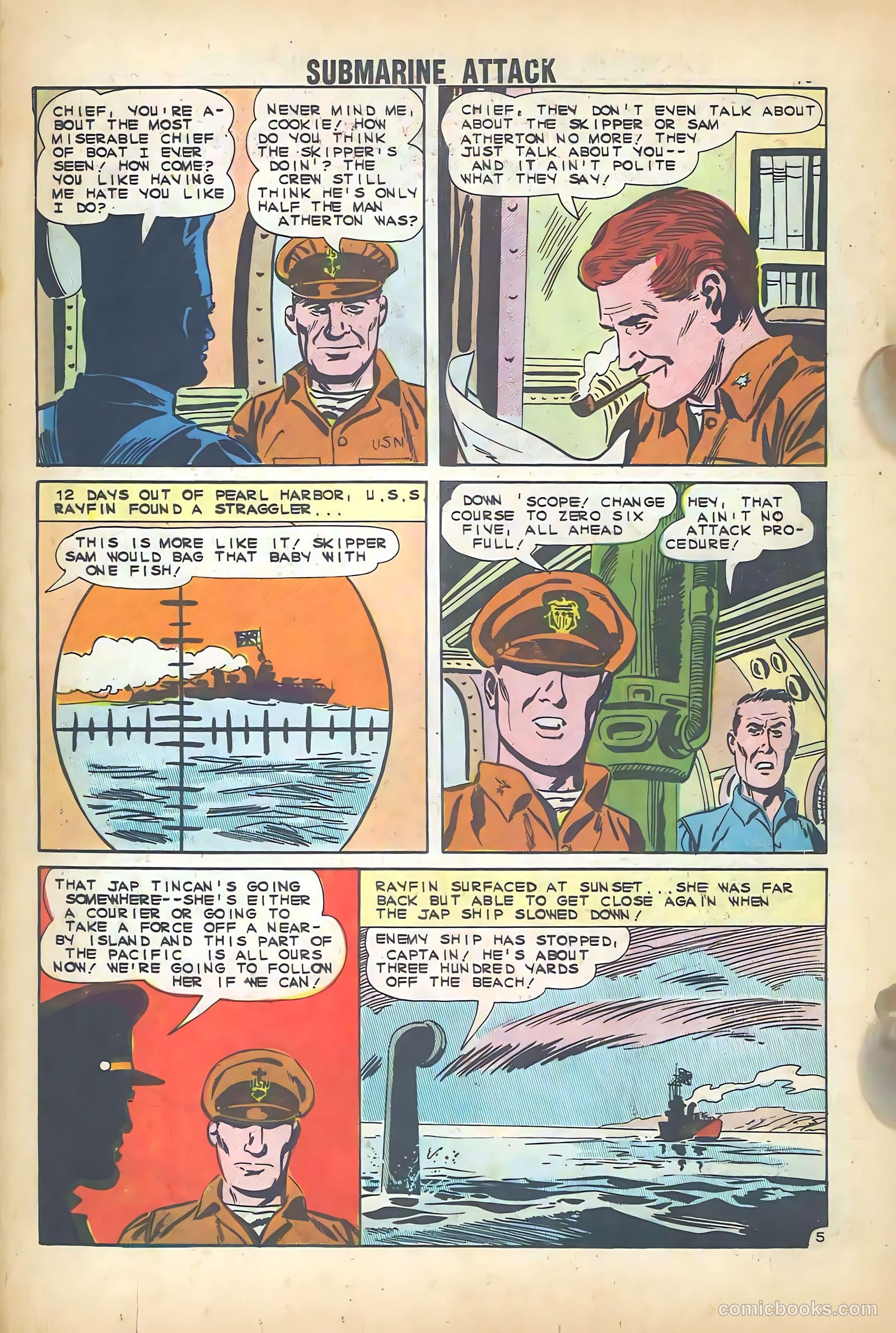 Submarine Attack #33 (1962) — page 18 of 36