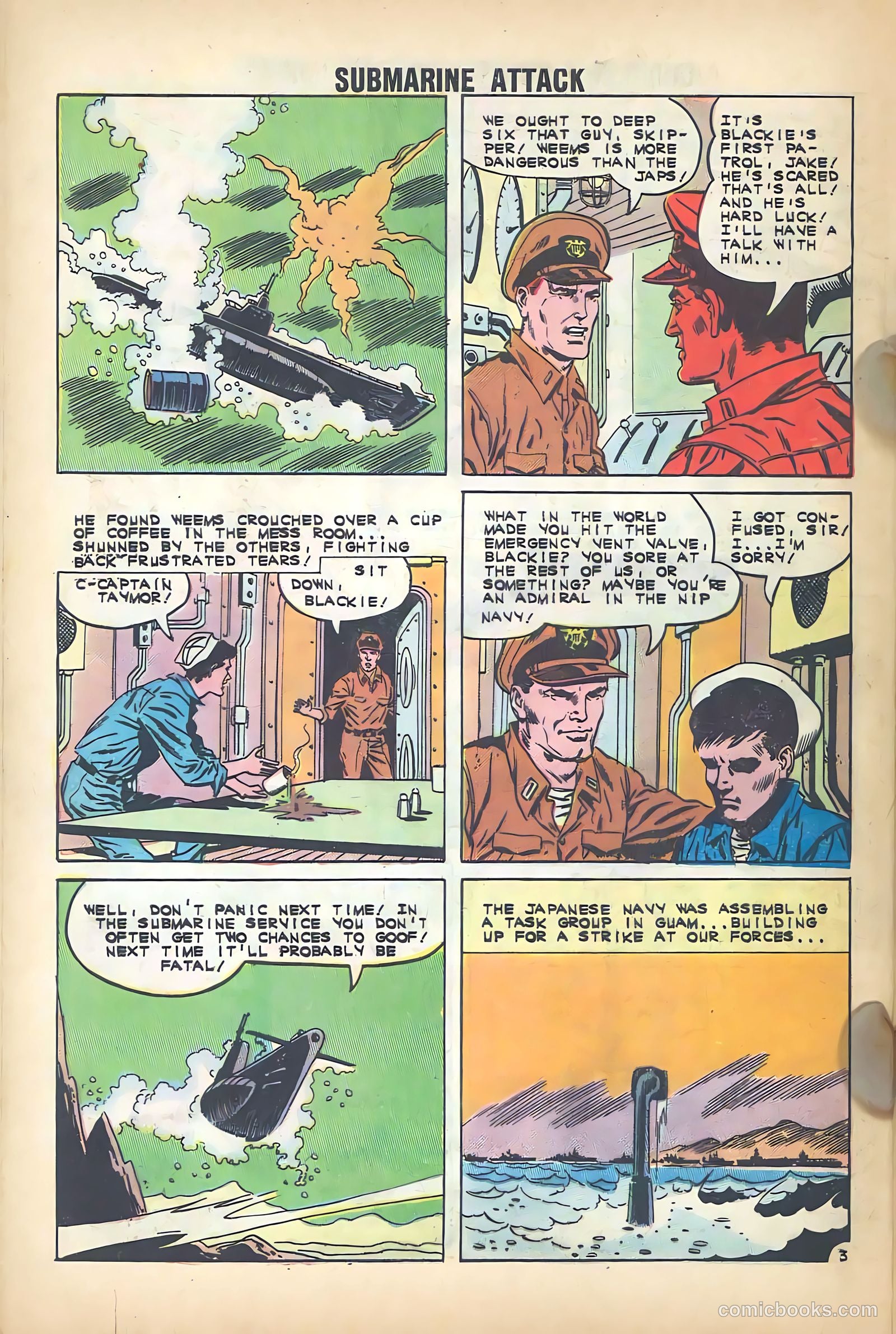 Submarine Attack #33 (1962) — page 28 of 36