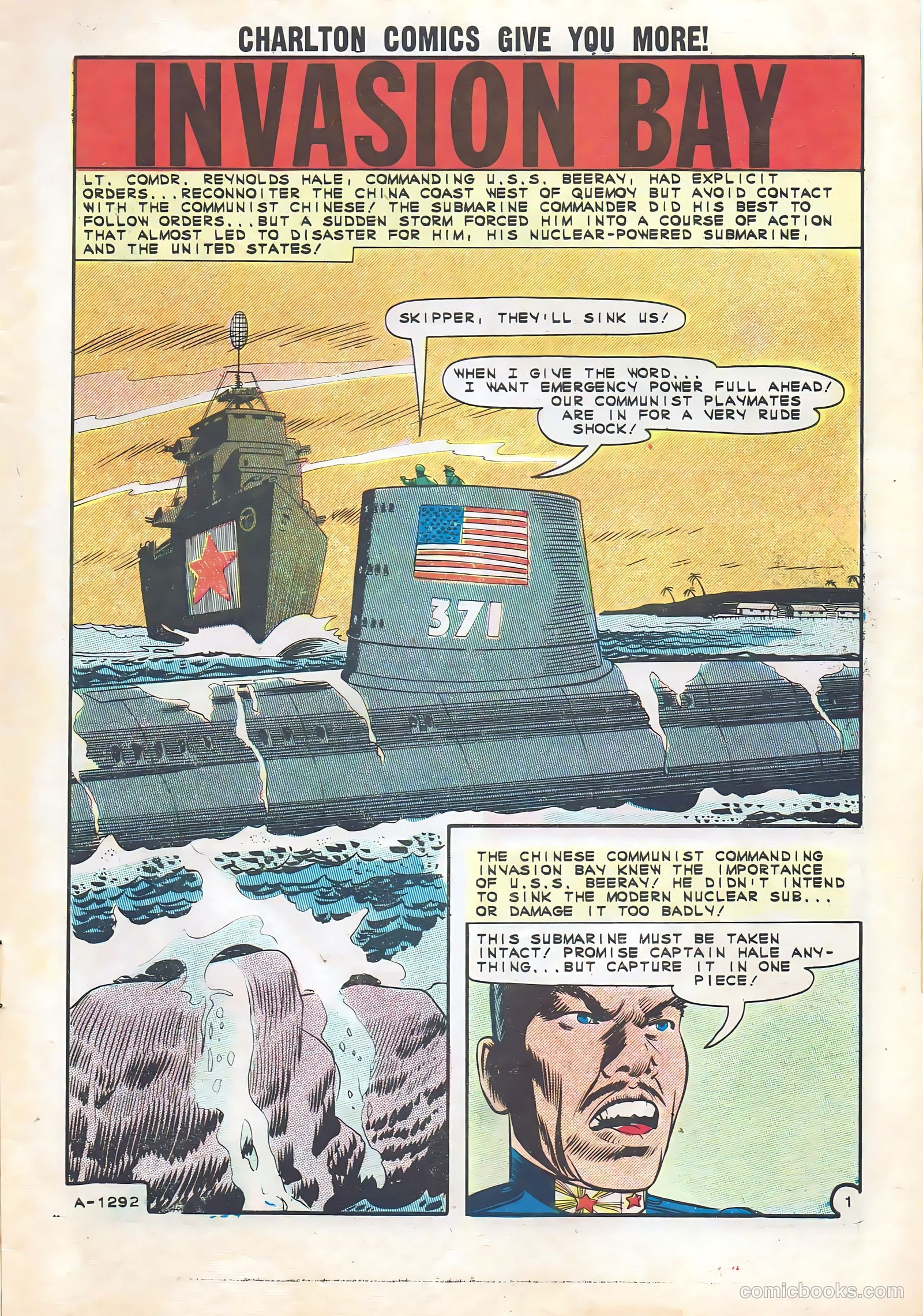 Submarine Attack #34 (1962) — page 3 of 36