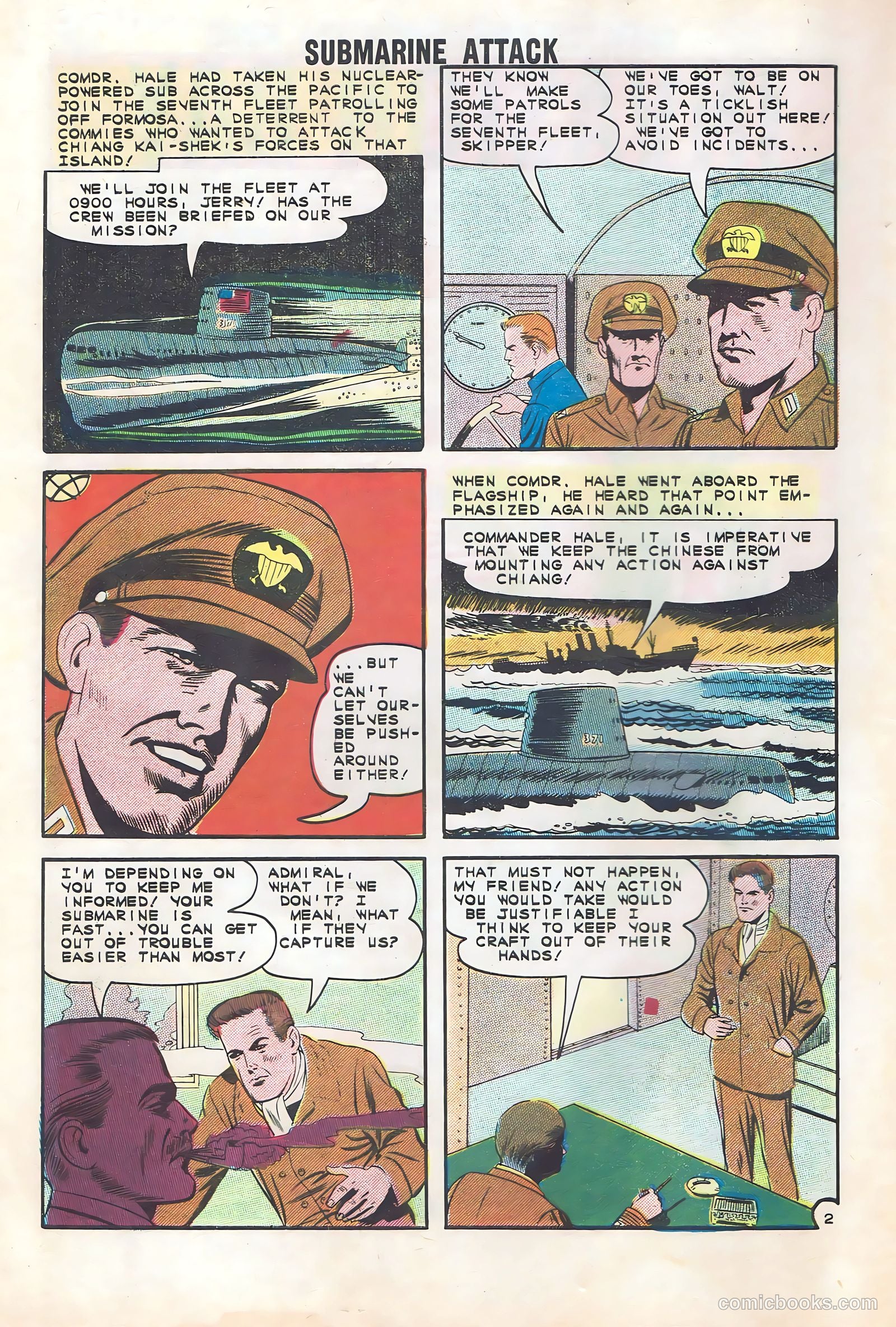 Submarine Attack #34 (1962) — page 4 of 36