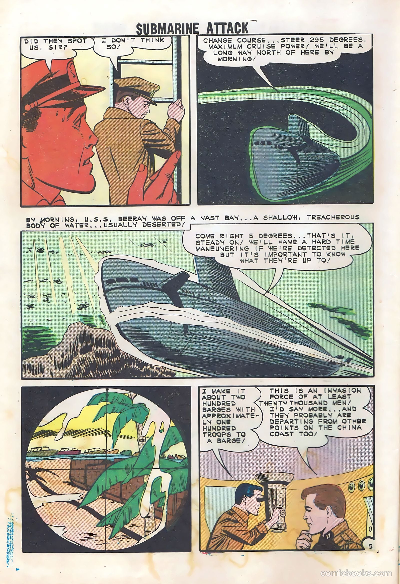 Submarine Attack #34 (1962) — page 8 of 36