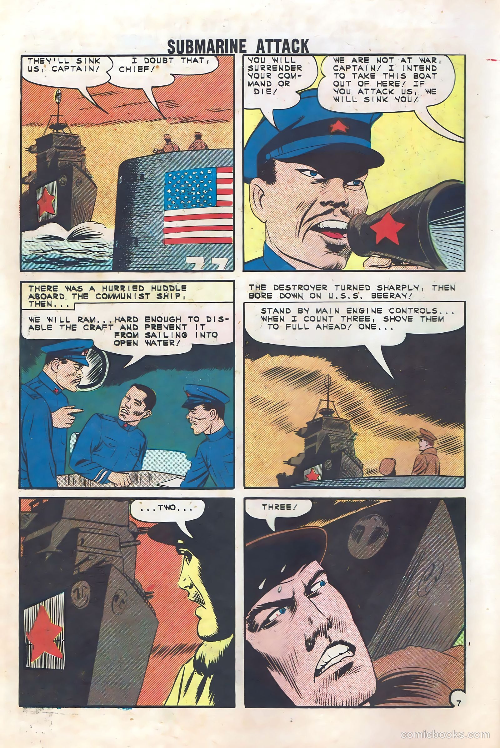Submarine Attack #34 (1962) — page 10 of 36
