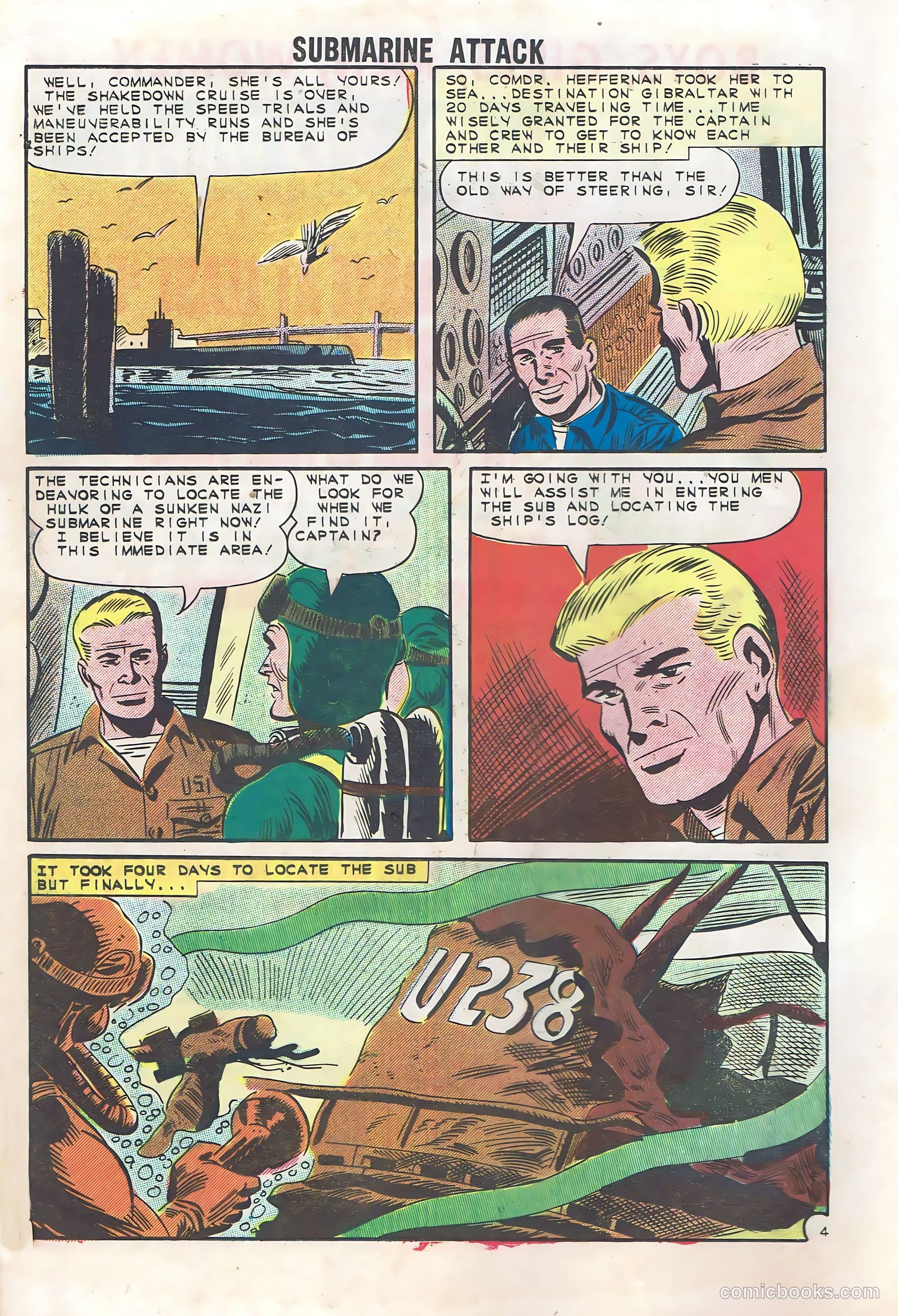 Submarine Attack #34 (1962) — page 16 of 36