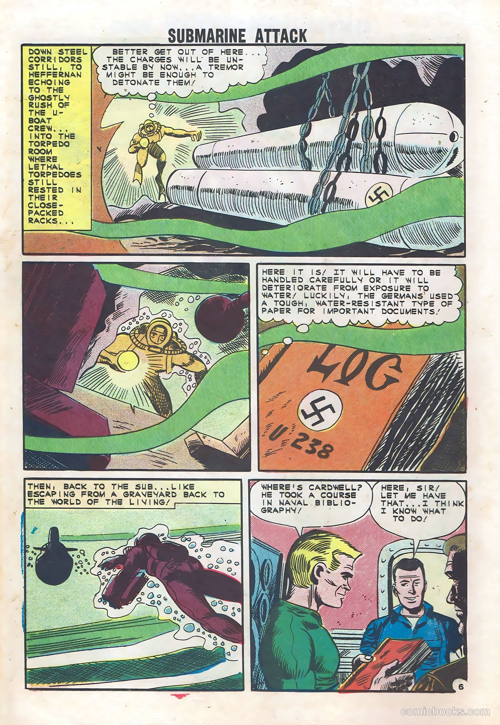 Submarine Attack #34 (1962) — page 18 of 36