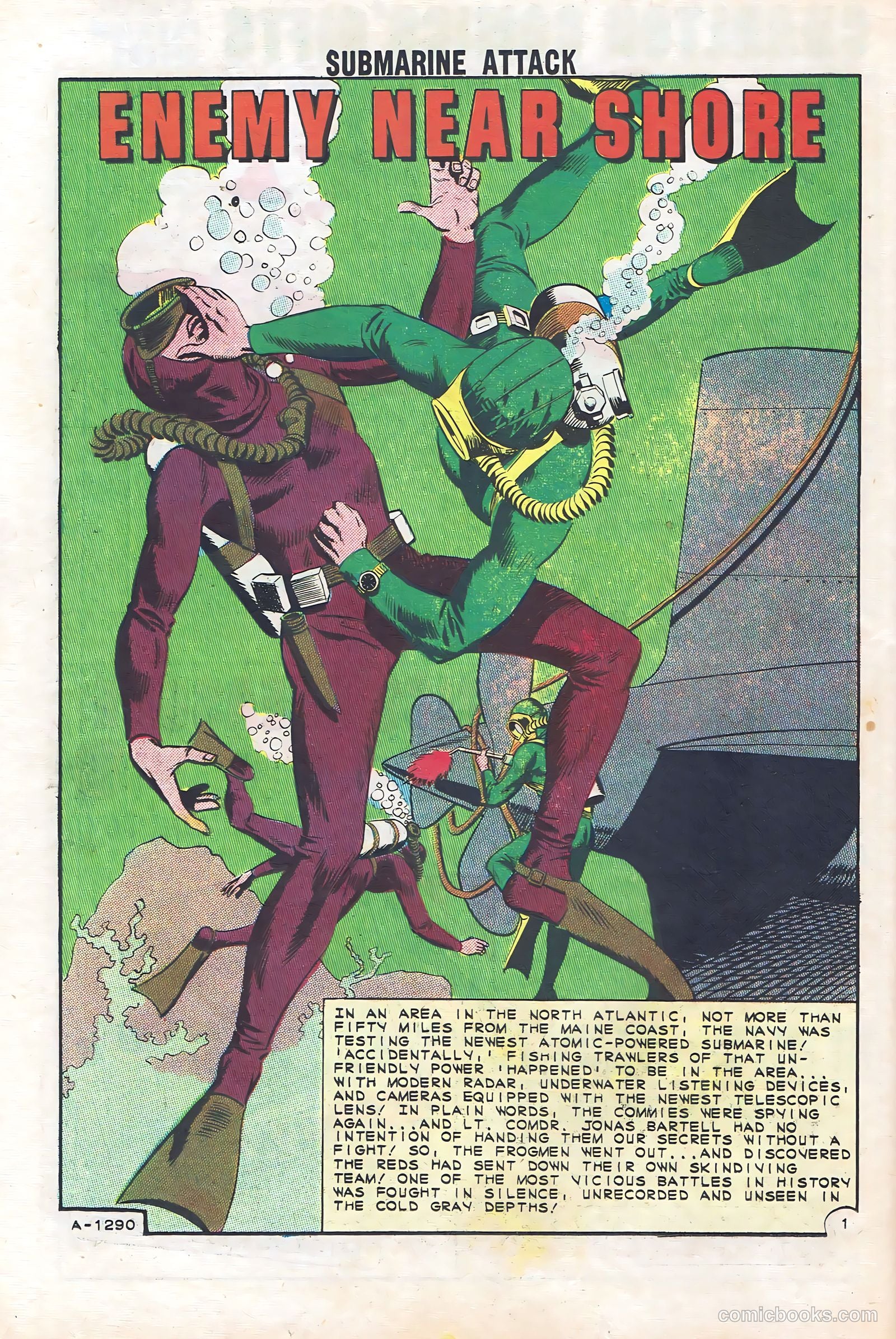 Submarine Attack #34 (1962) — page 26 of 36