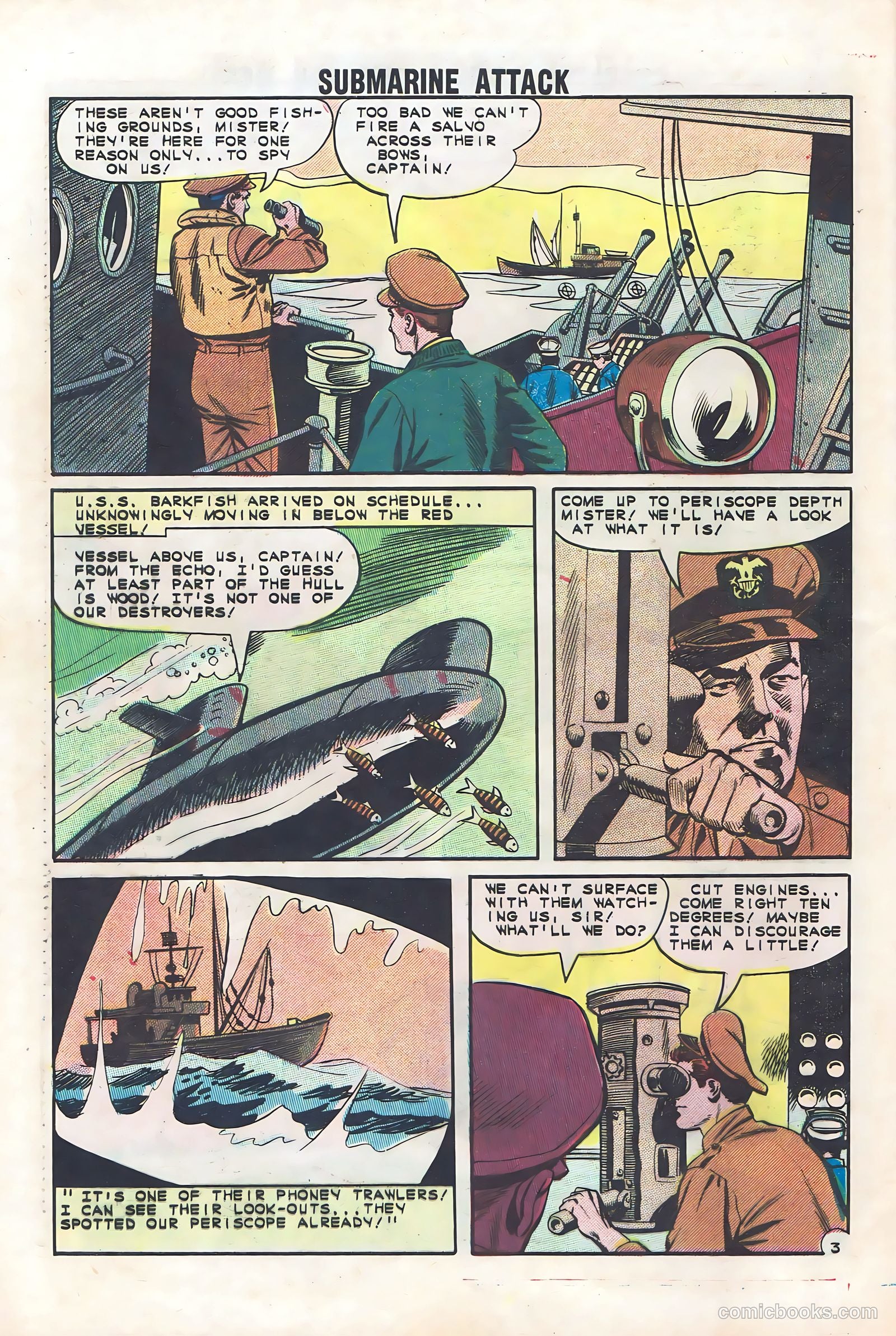 Submarine Attack #34 (1962) — page 28 of 36