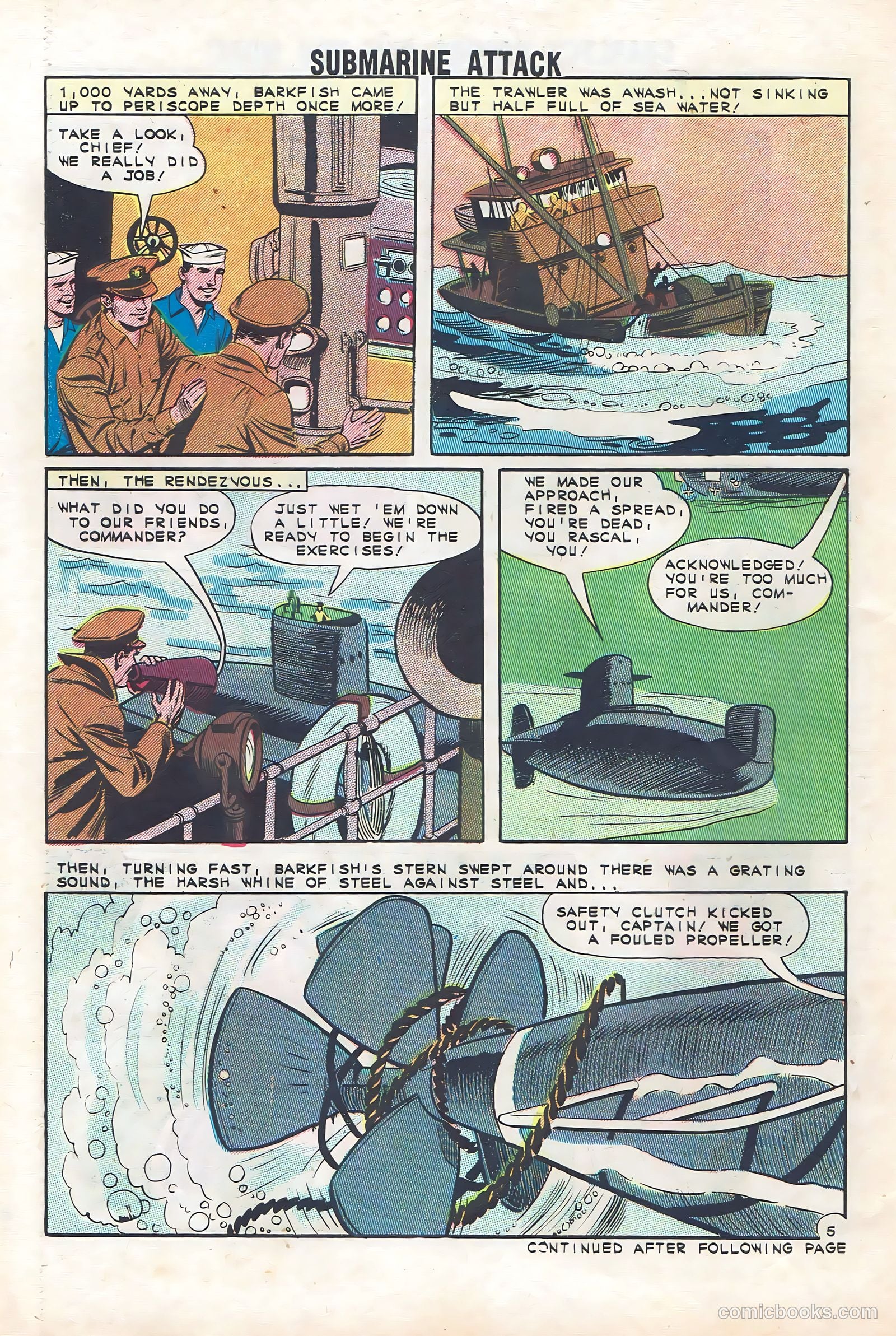 Submarine Attack #34 (1962) — page 30 of 36