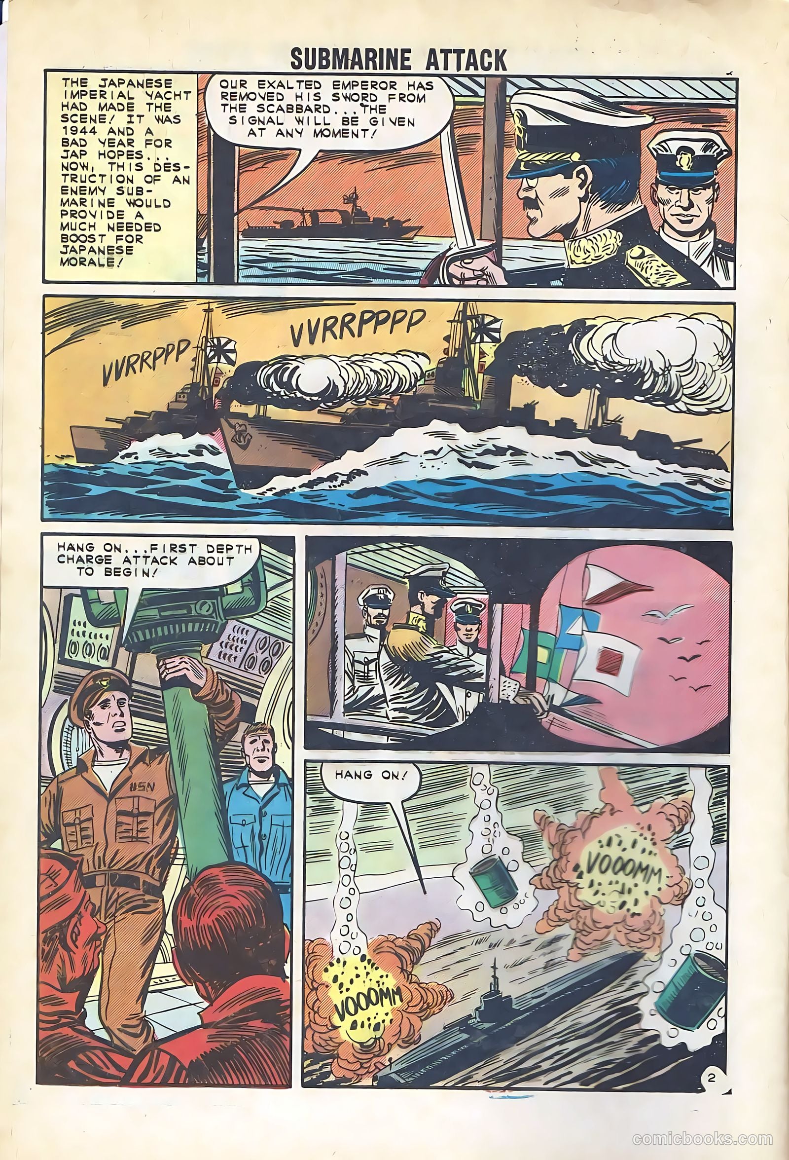 Submarine Attack #35 (1962) — page 4 of 36
