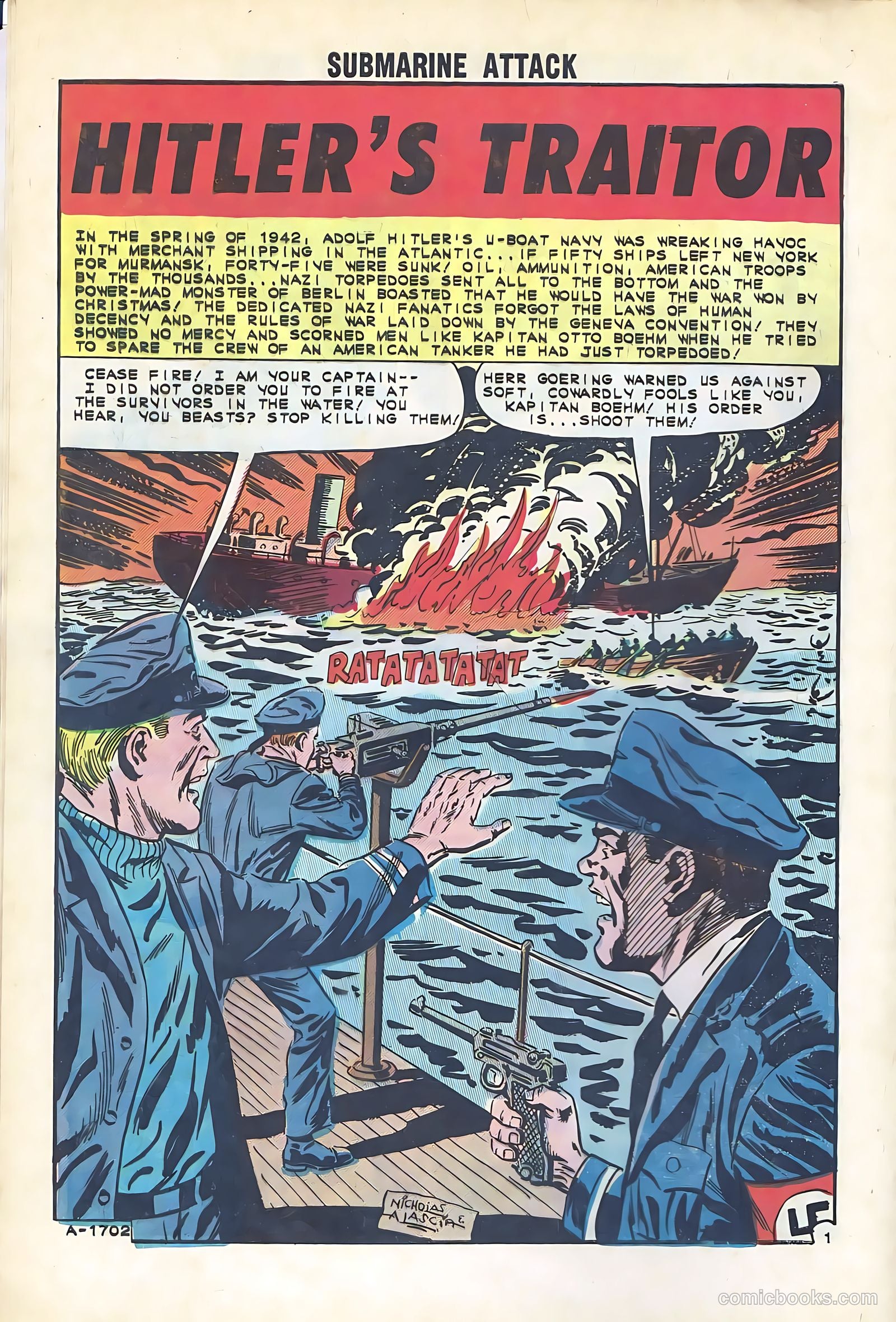 Submarine Attack #35 (1962) — page 8 of 36