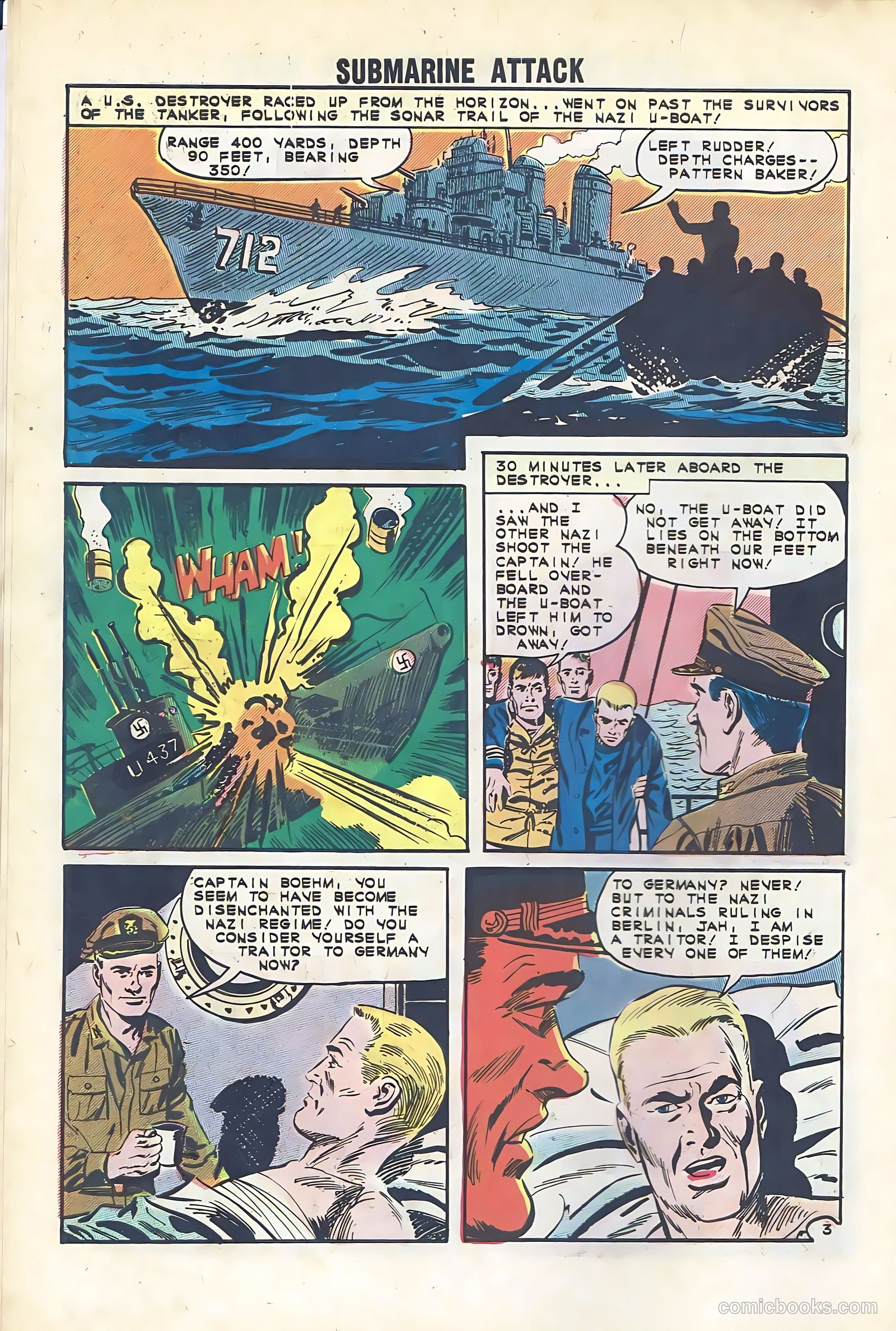 Submarine Attack #35 (1962) — page 10 of 36