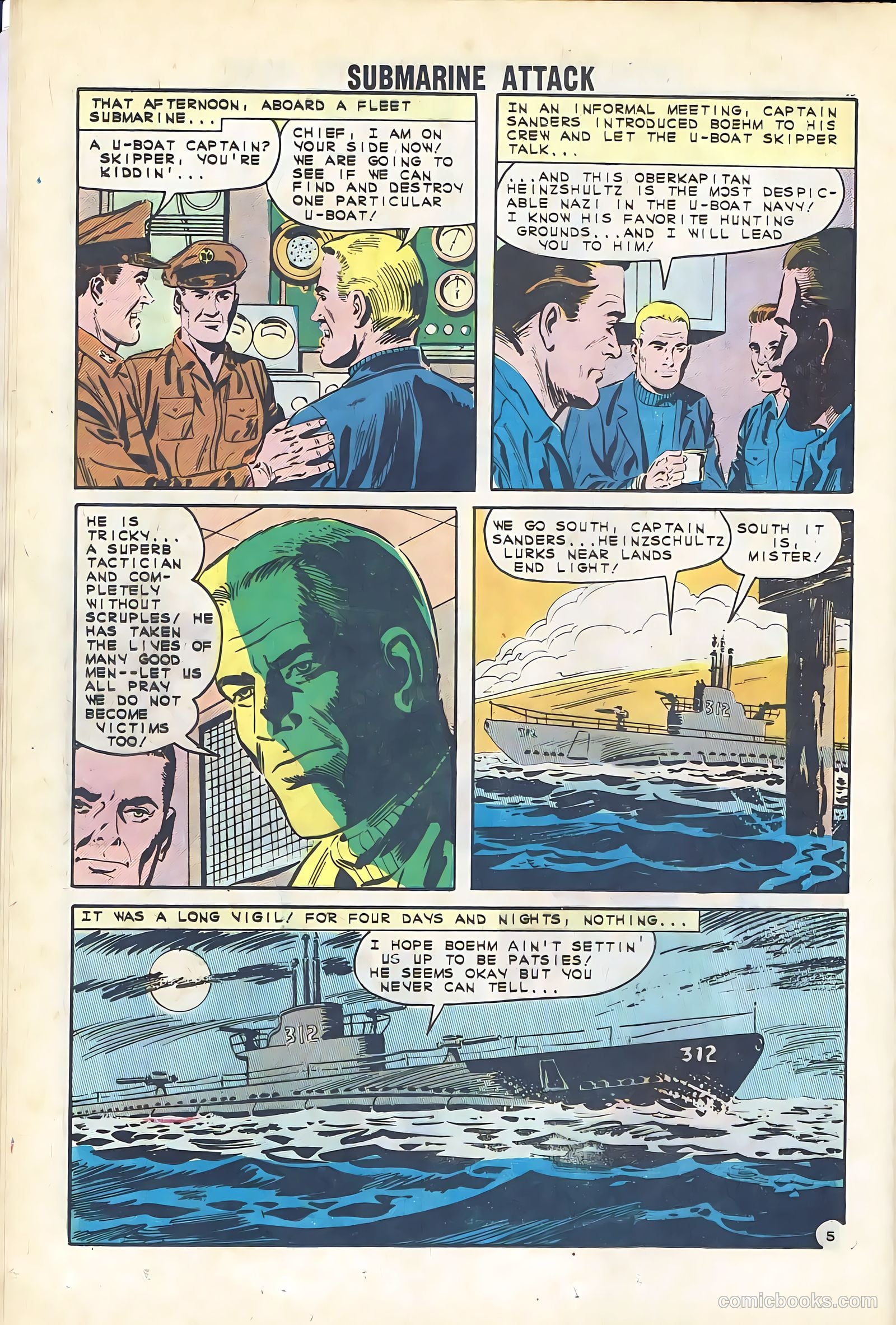 Submarine Attack #35 (1962) — page 12 of 36