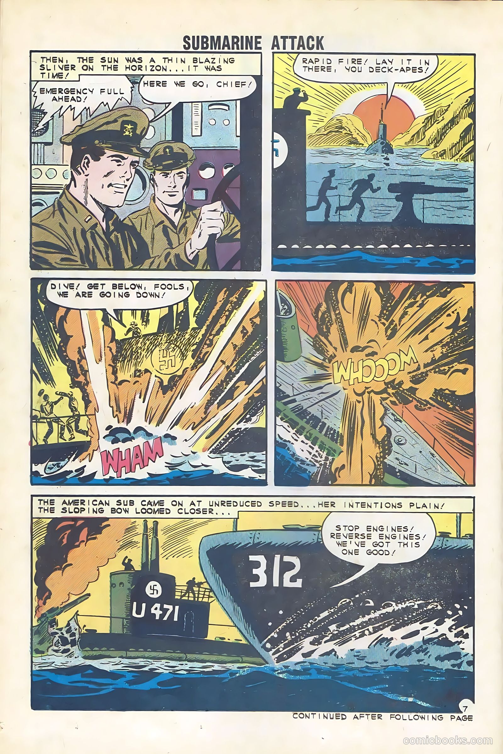 Submarine Attack #35 (1962) — page 14 of 36