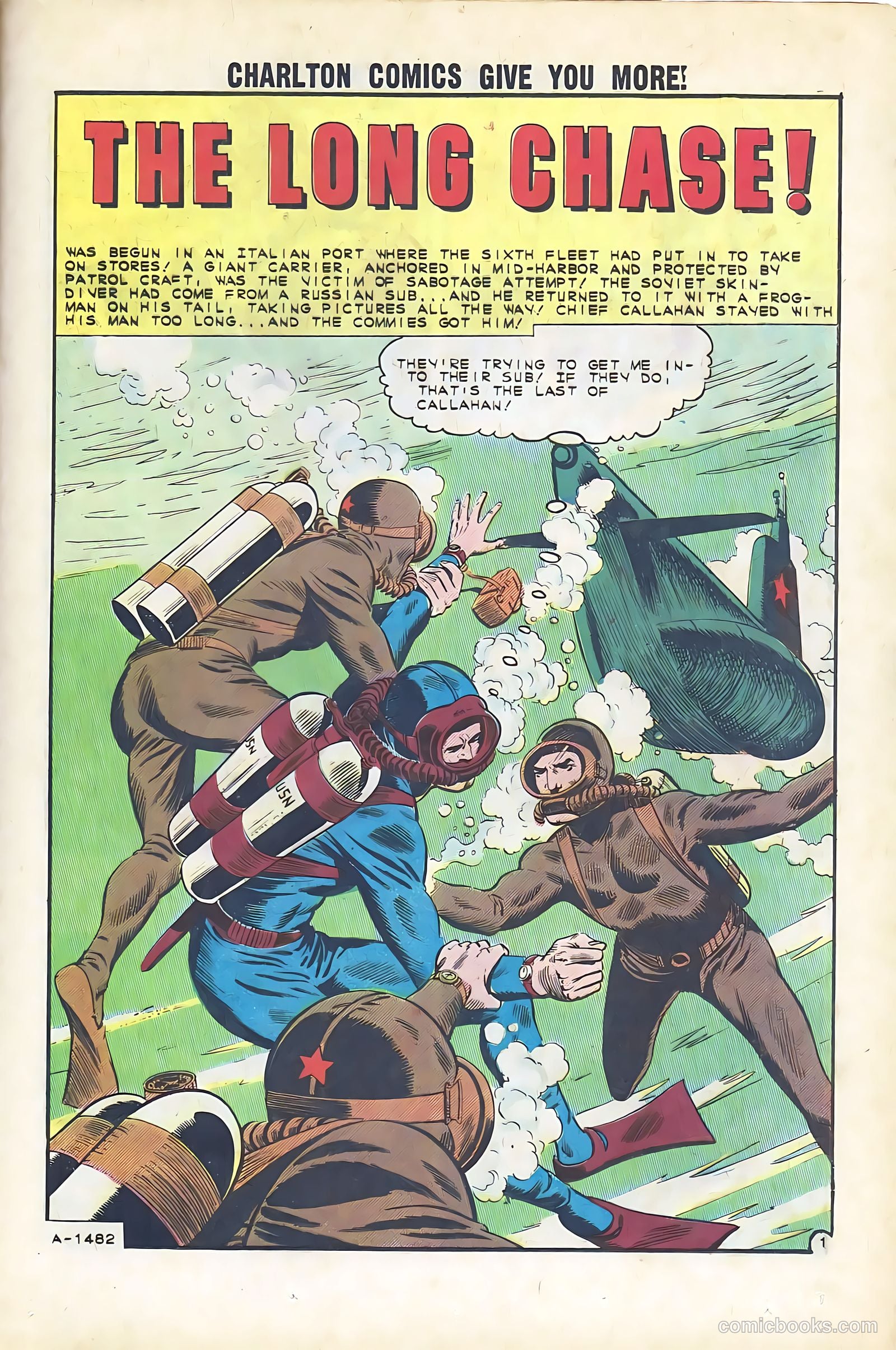 Submarine Attack #35 (1962) — page 25 of 36