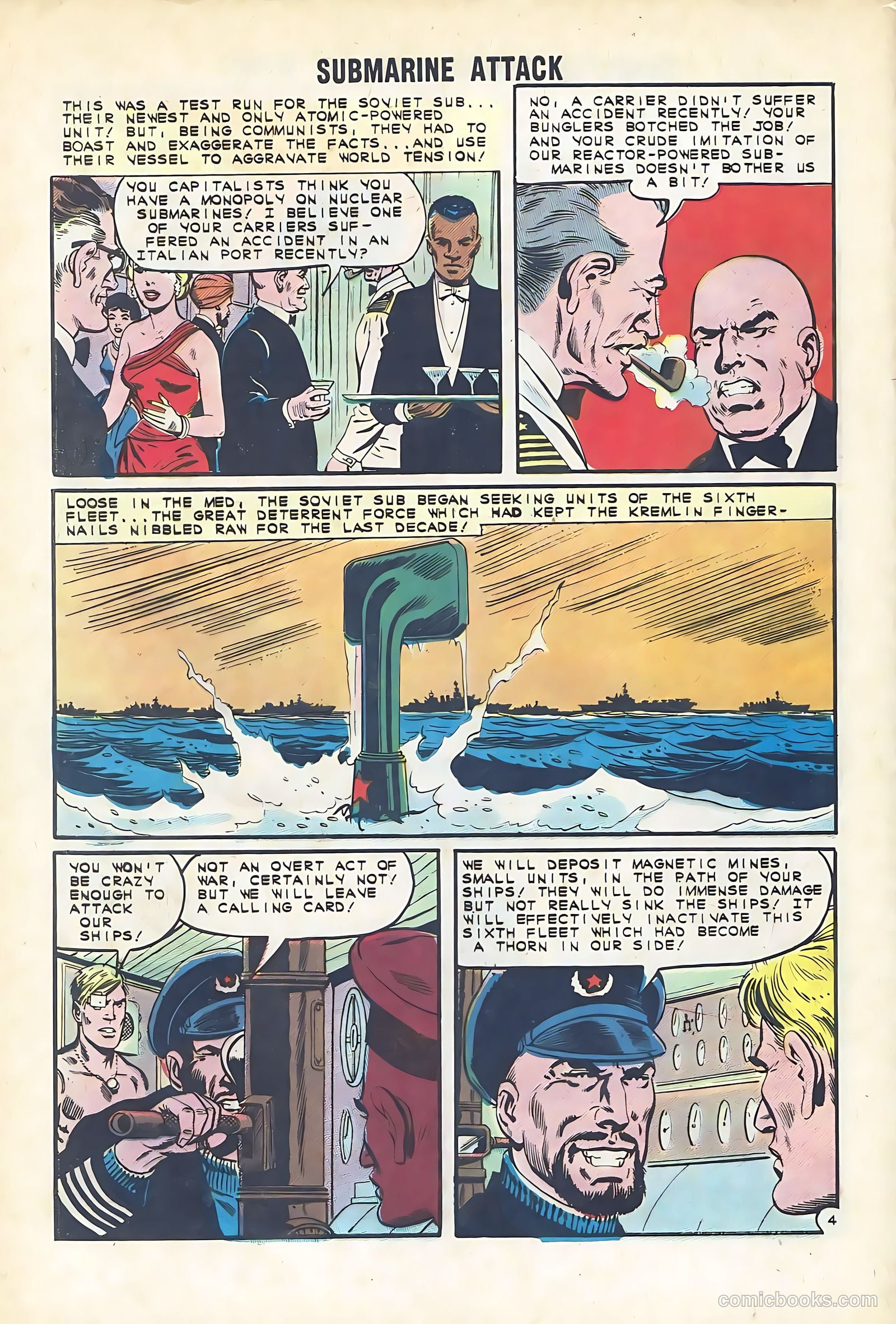 Submarine Attack #35 (1962) — page 28 of 36