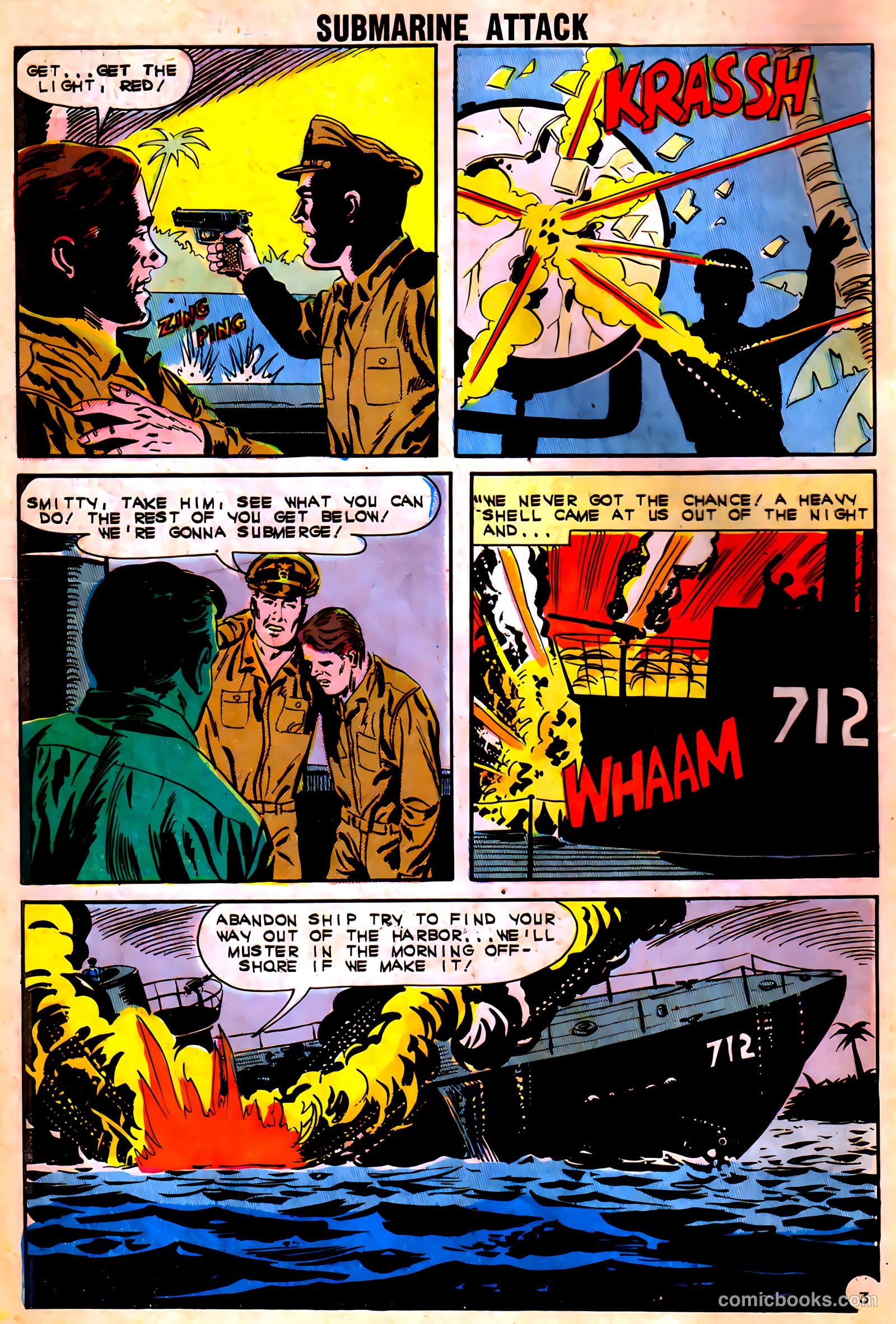 Submarine Attack #36 (1962) — page 10 of 36