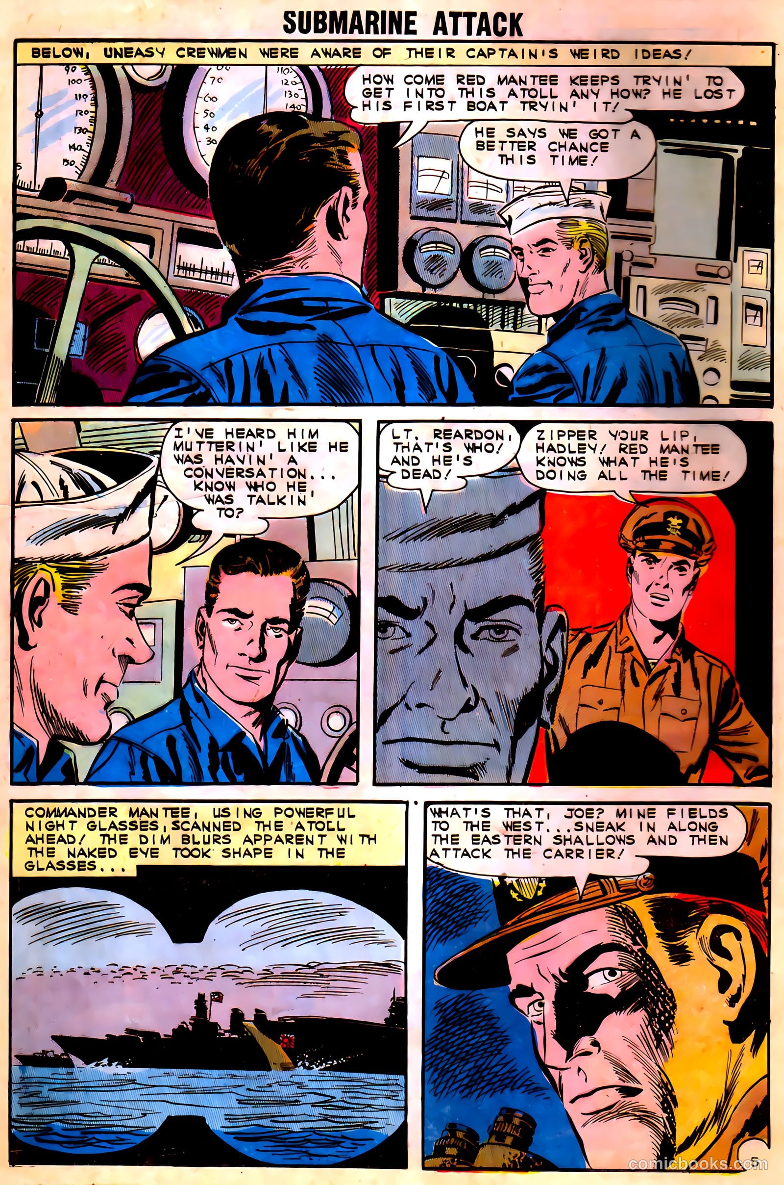 Submarine Attack #36 (1962) — page 12 of 36