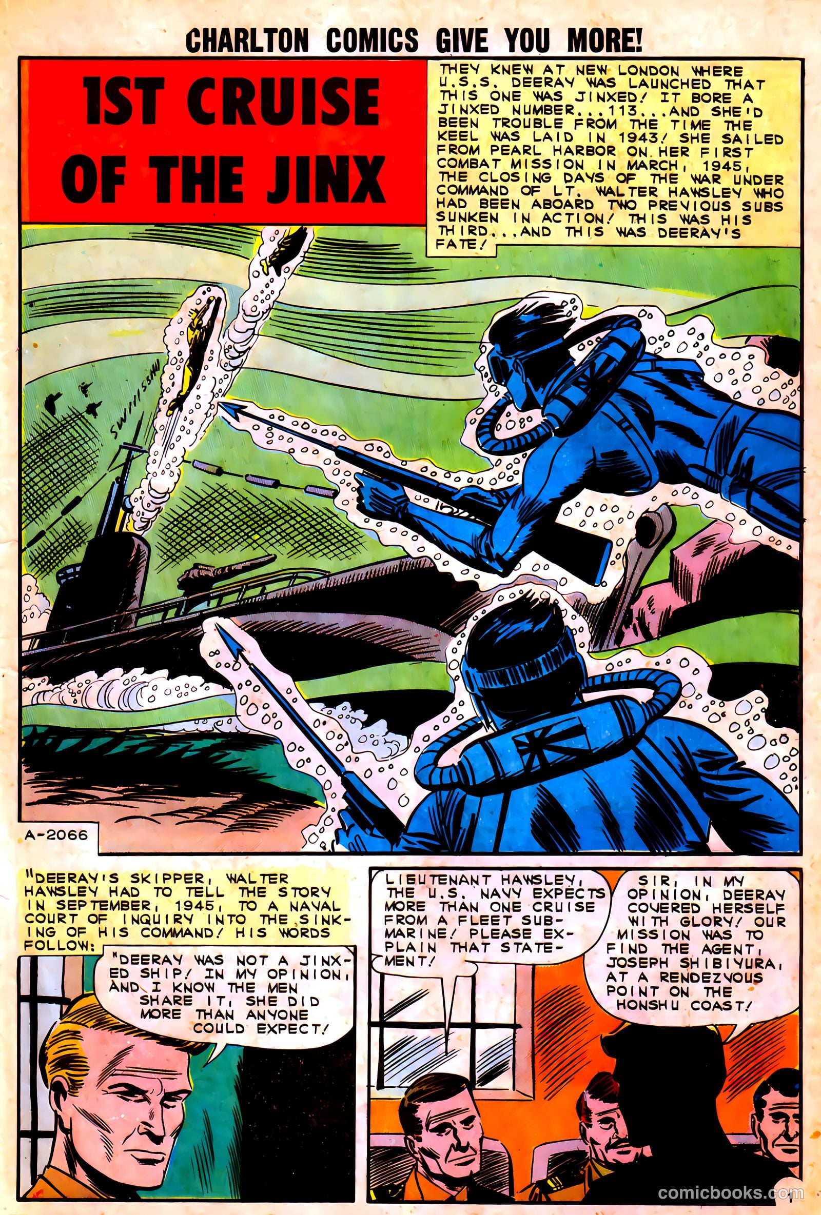 Submarine Attack #36 (1962) — page 19 of 36