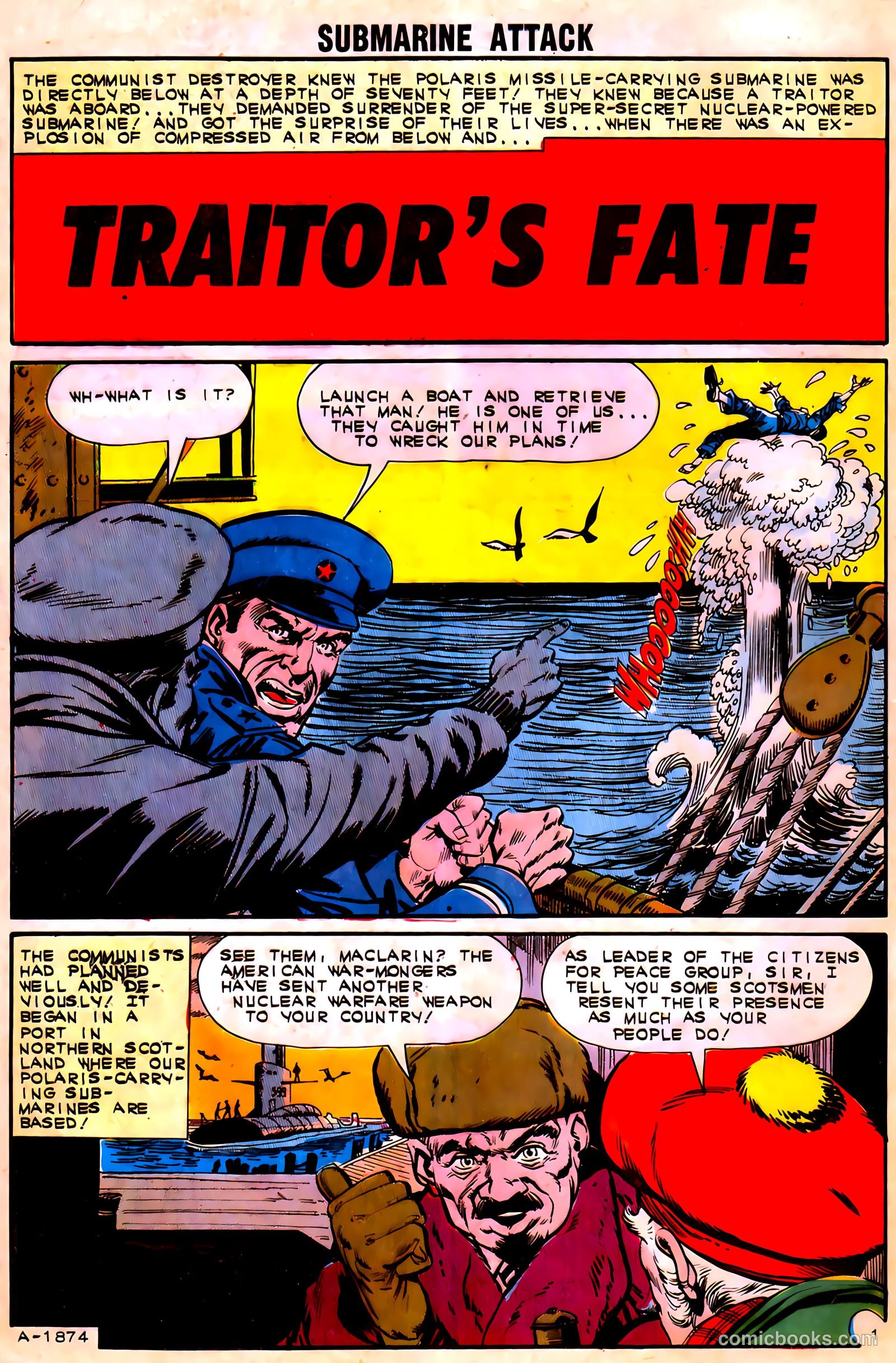 Submarine Attack #36 (1962) — page 24 of 36