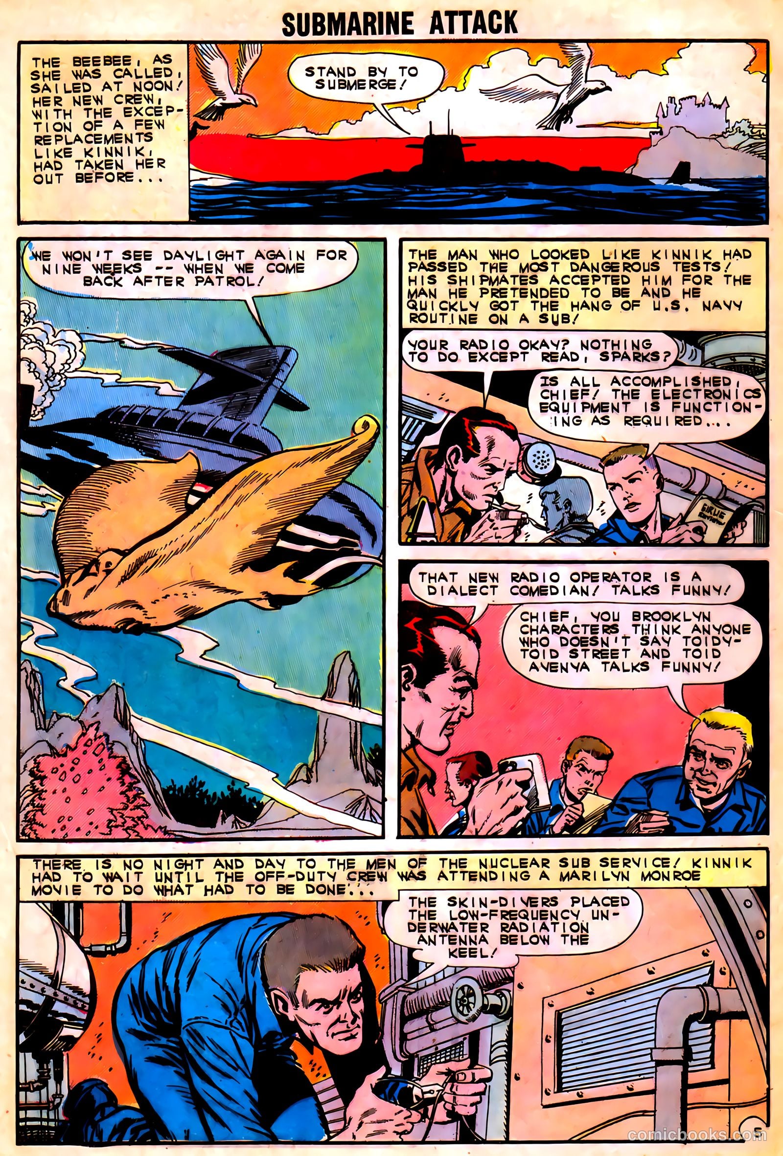 Submarine Attack #36 (1962) — page 28 of 36