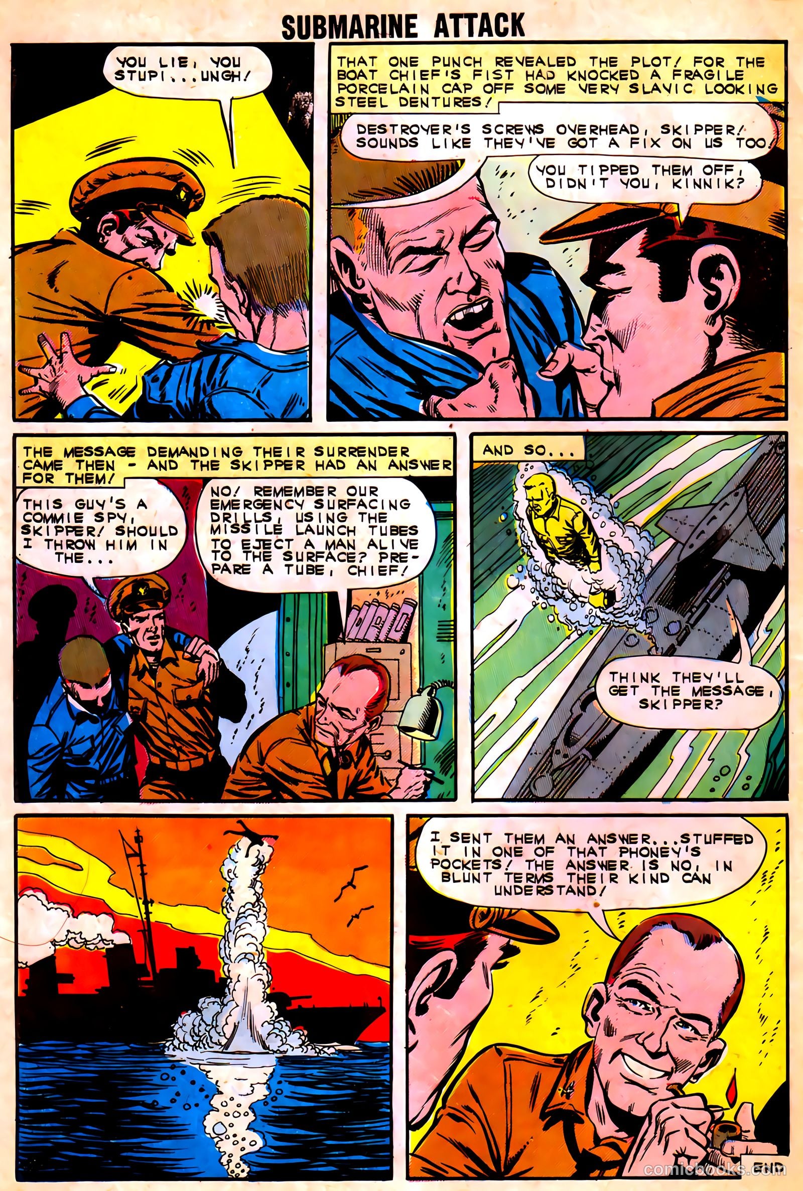 Submarine Attack #36 (1962) — page 30 of 36