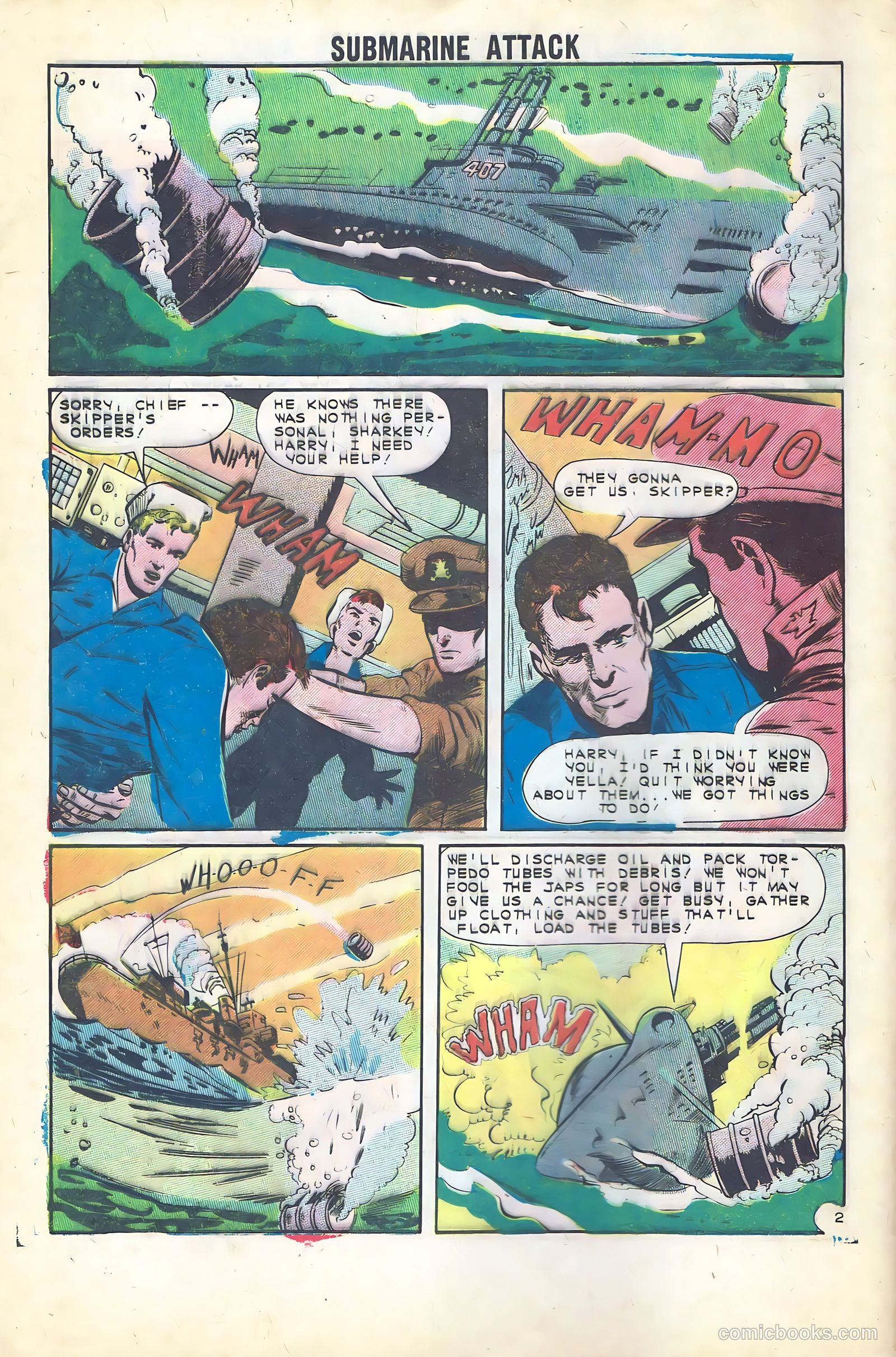 Submarine Attack #37 (1963) — page 4 of 36