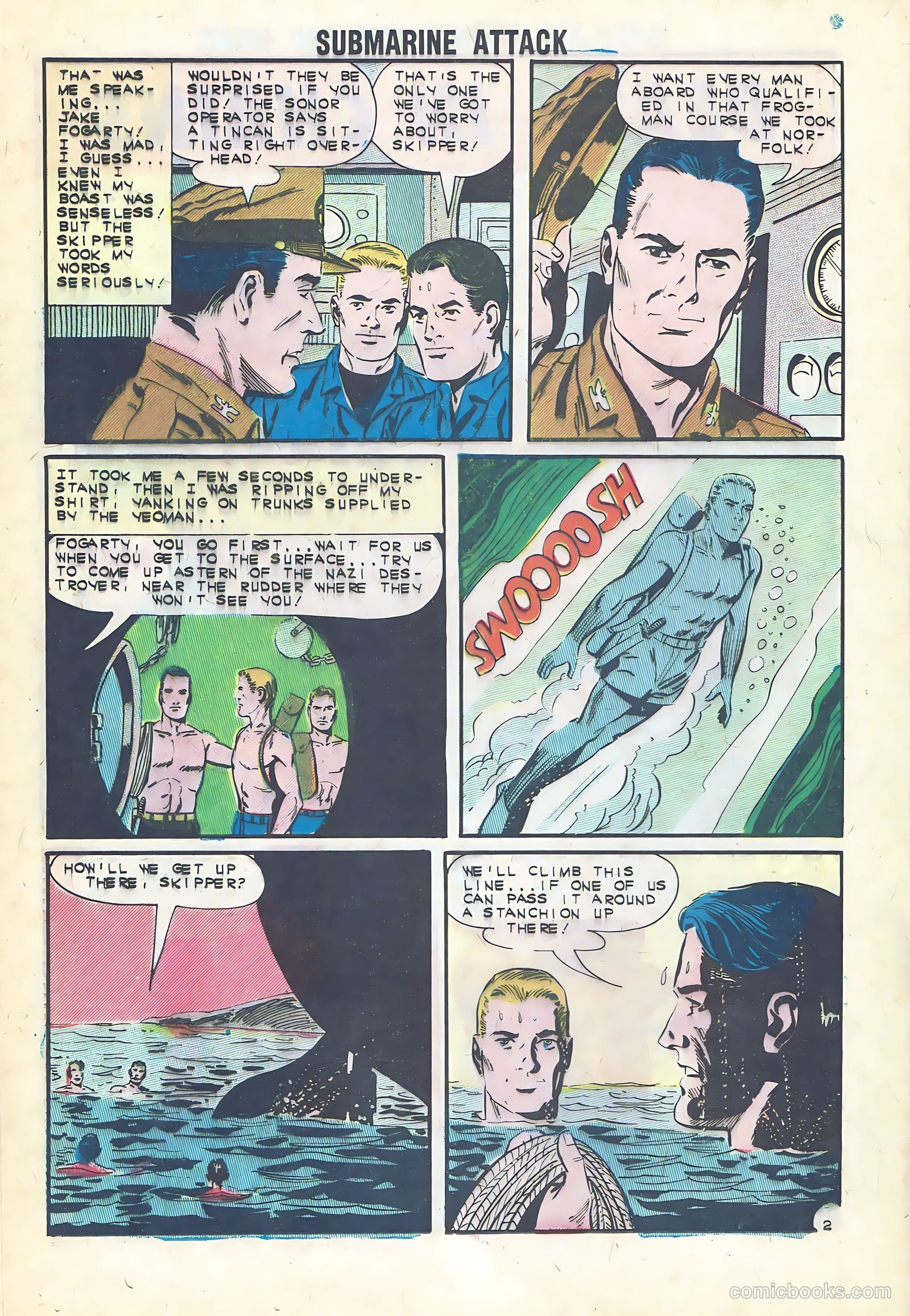 Submarine Attack #37 (1963) — page 20 of 36