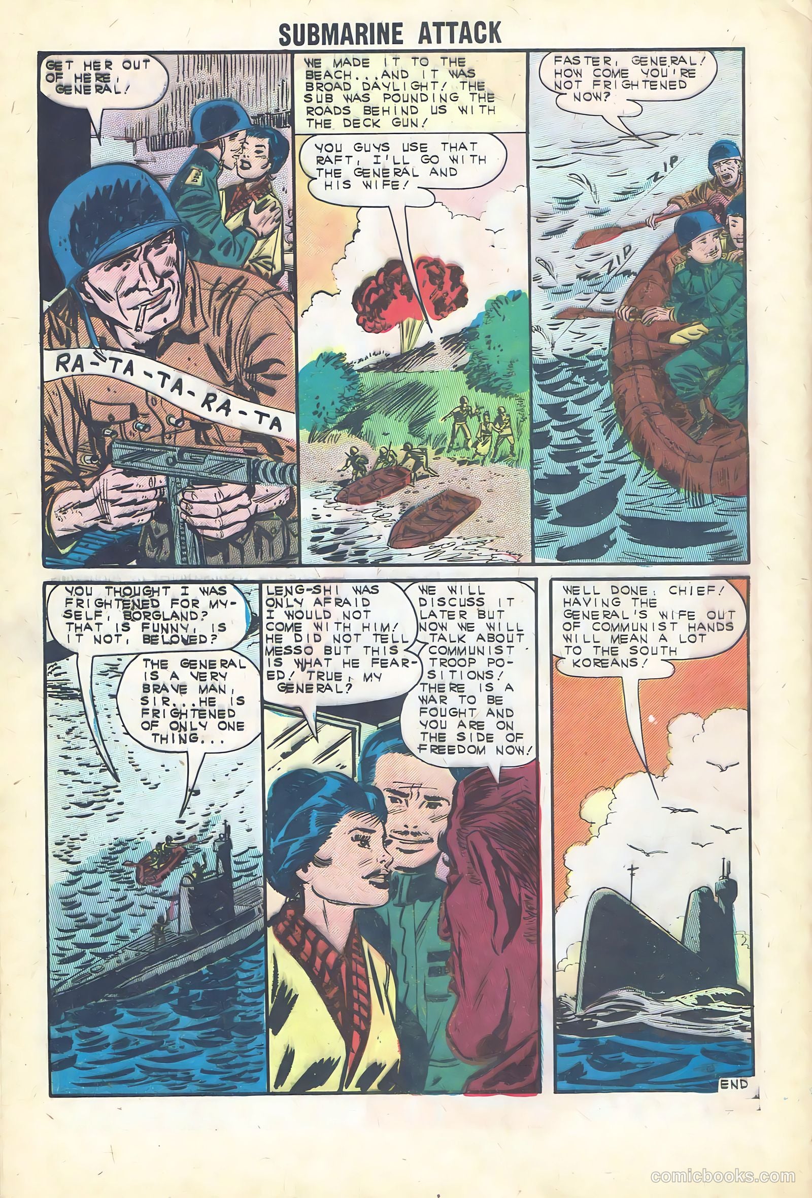 Submarine Attack #37 (1963) — page 32 of 36