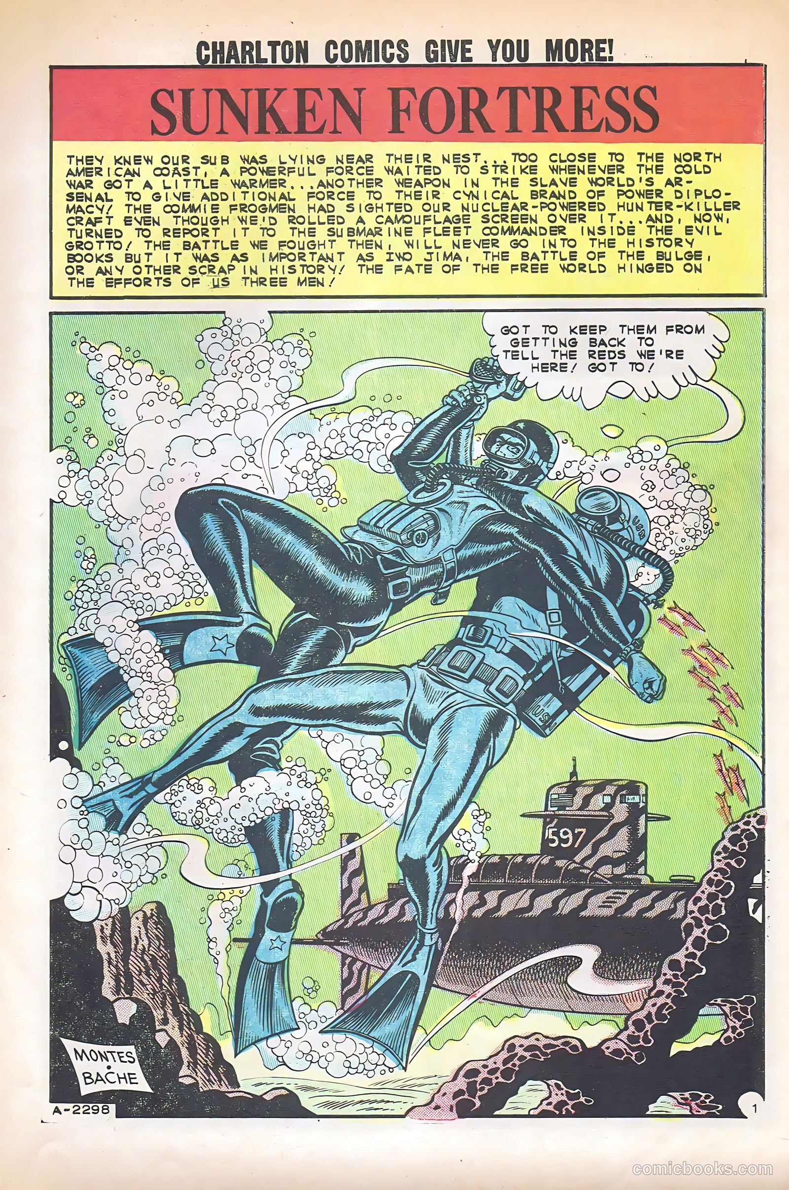 Submarine Attack #38 (1963) — page 3 of 36