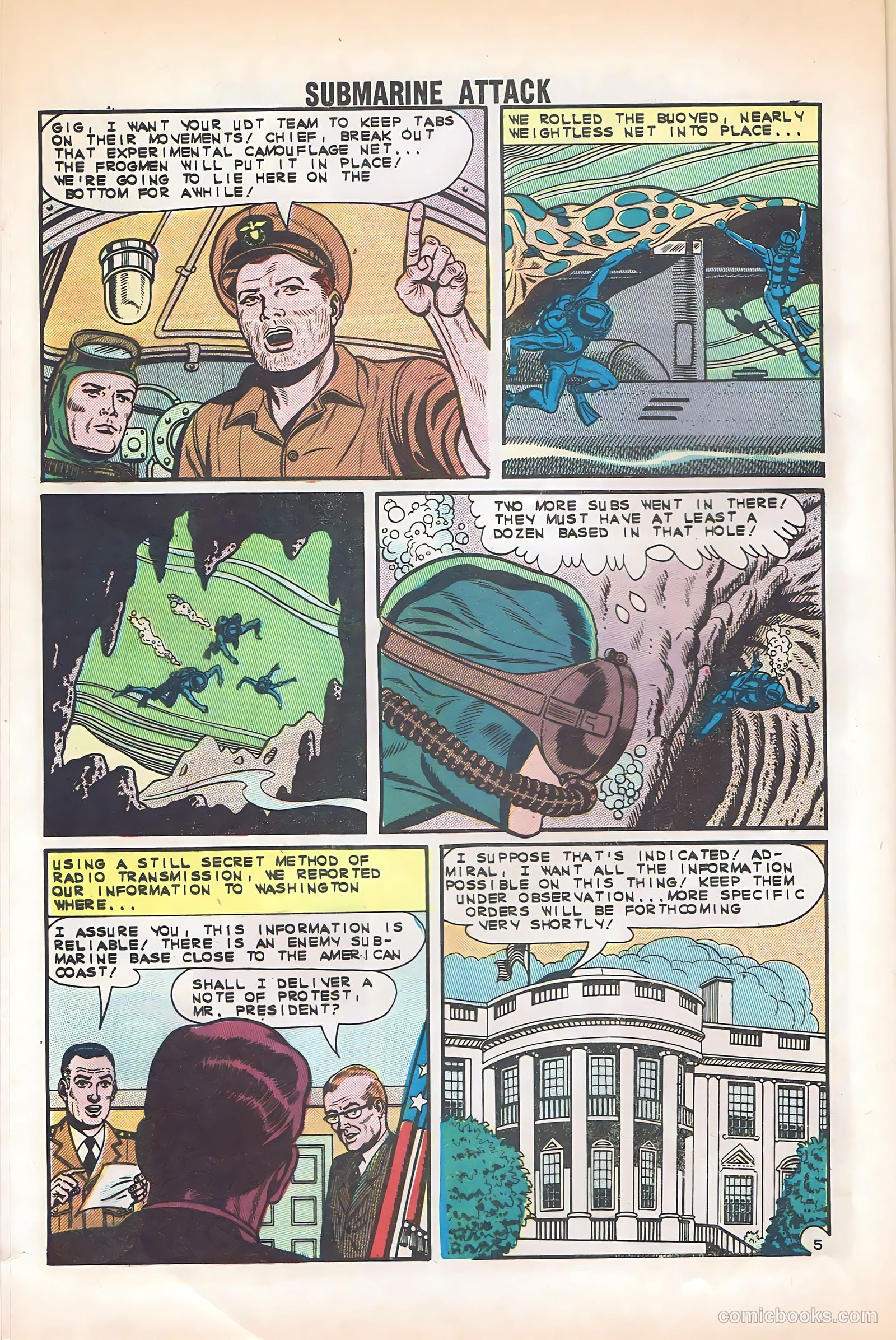 Submarine Attack #38 (1963) — page 8 of 36