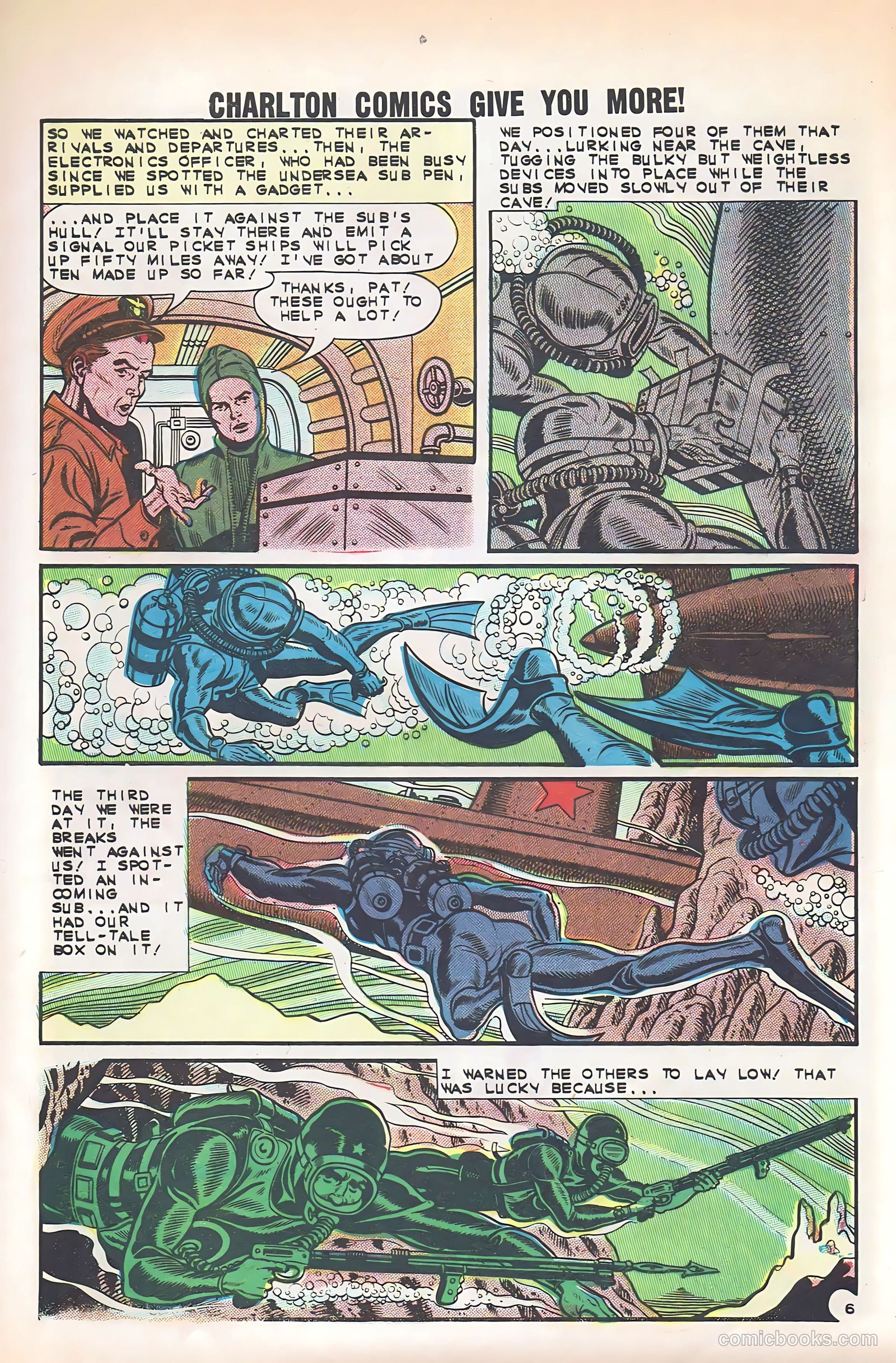 Submarine Attack #38 (1963) — page 9 of 36