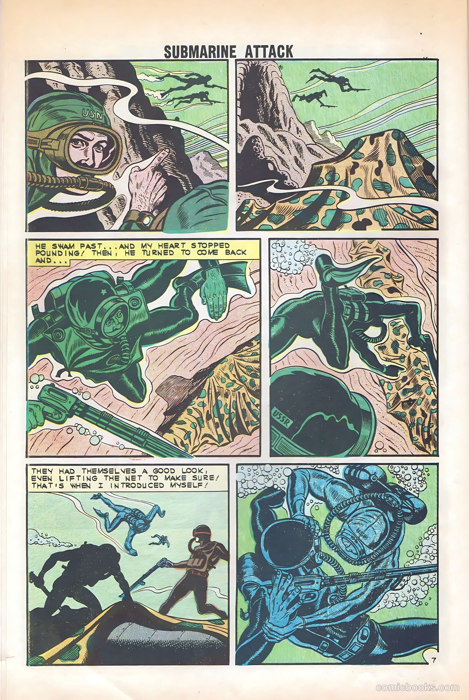 Submarine Attack #38 (1963) — page 10 of 36