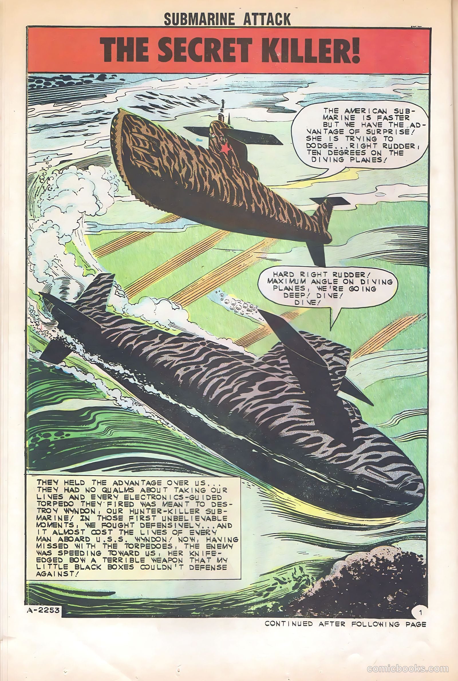 Submarine Attack #38 (1963) — page 14 of 36