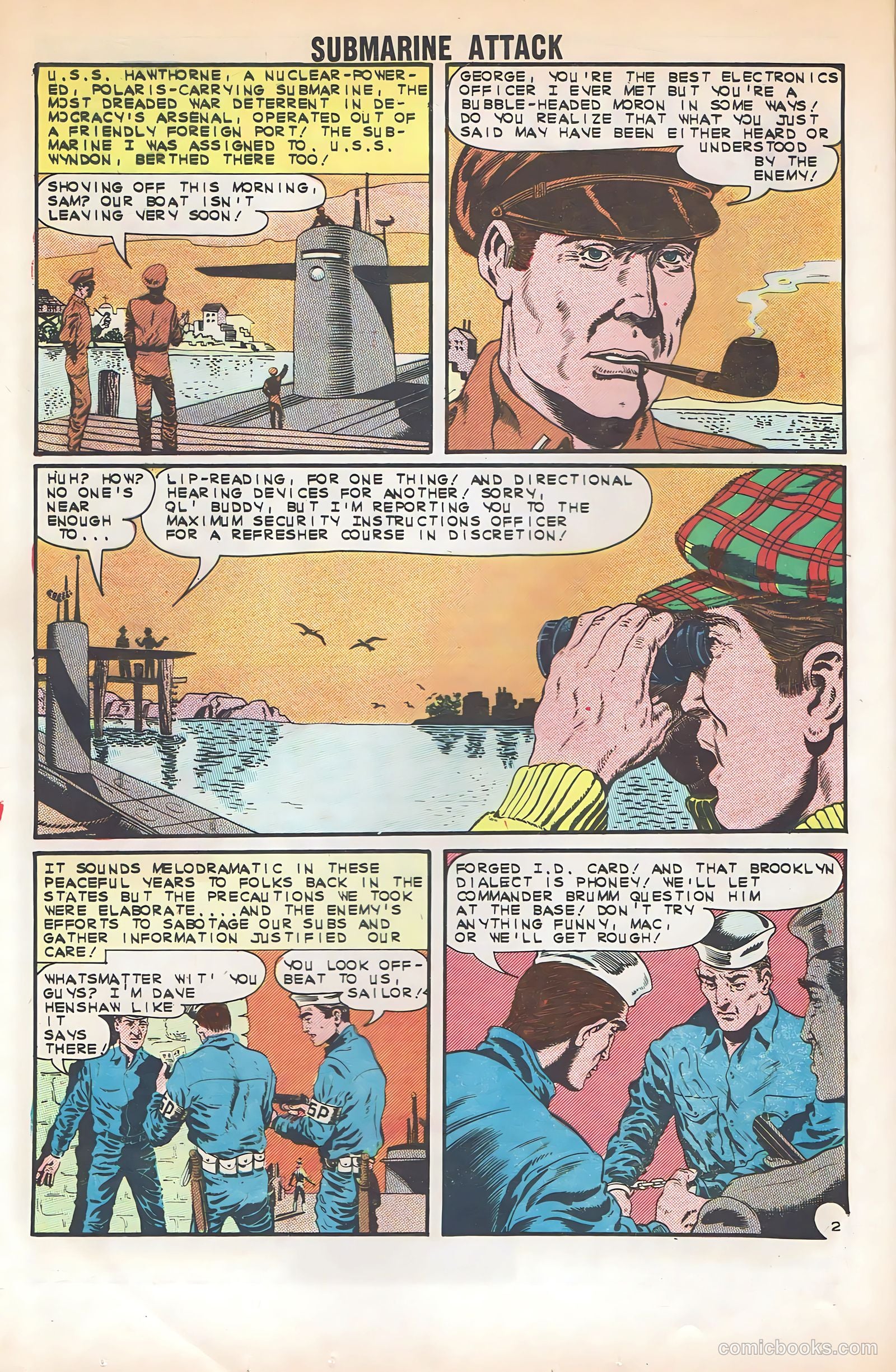Submarine Attack #38 (1963) — page 16 of 36