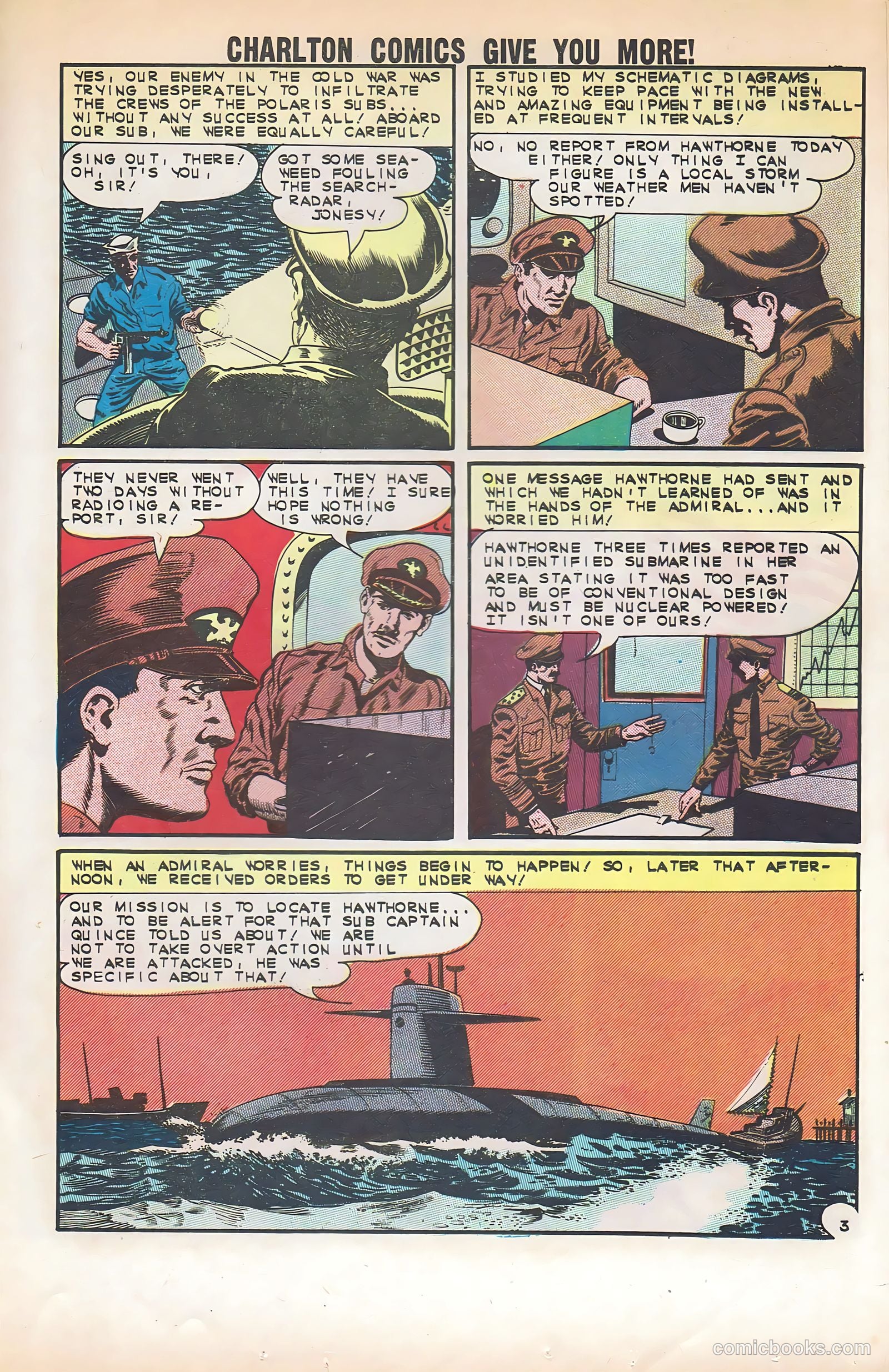 Submarine Attack #38 (1963) — page 17 of 36