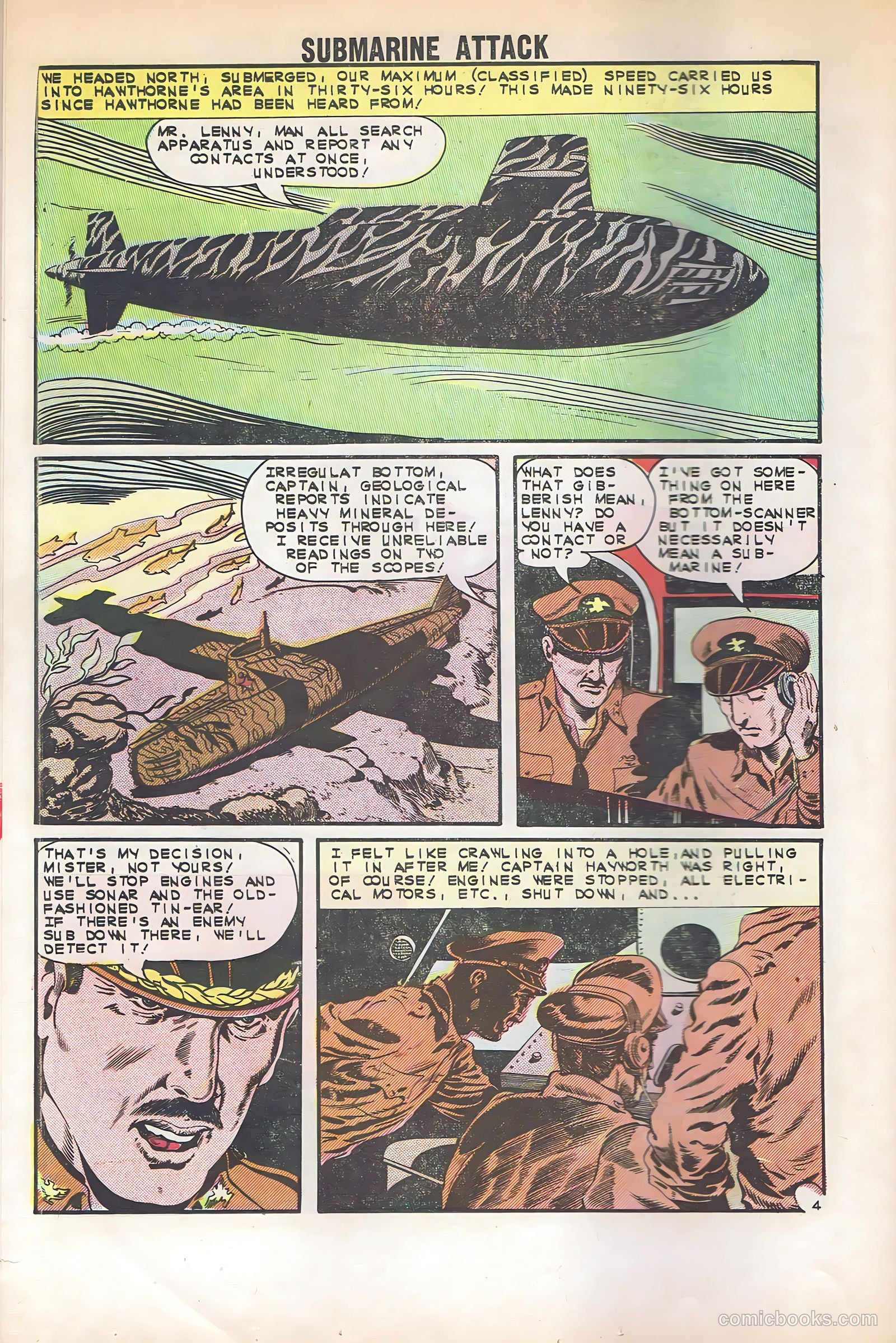 Submarine Attack #38 (1963) — page 18 of 36